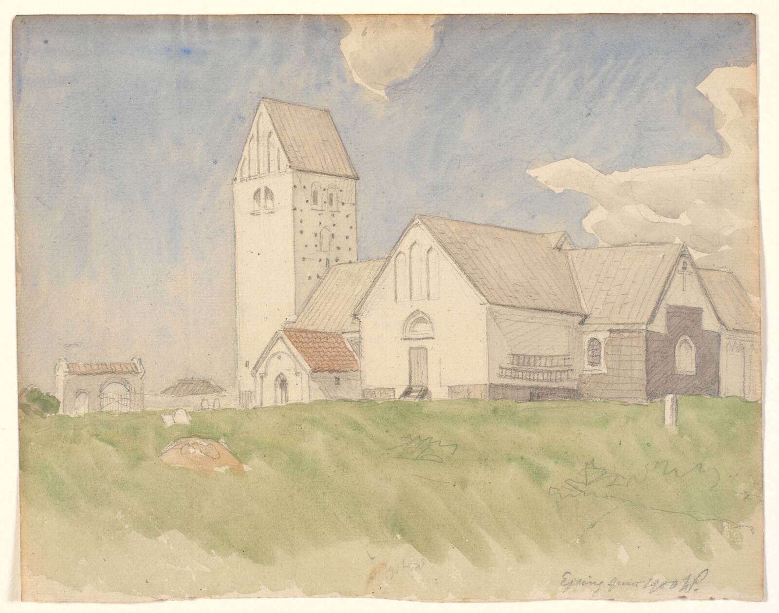 Ejsing Kirke, Joakim Skovgaard, 1900
