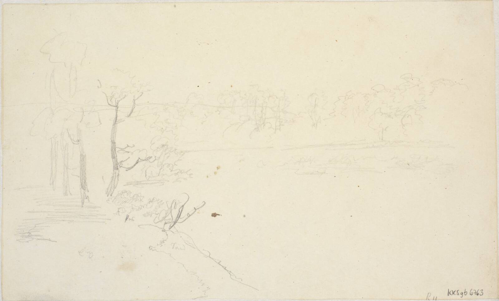 Skovstudie, Dankvart Dreyer, 1831-1852