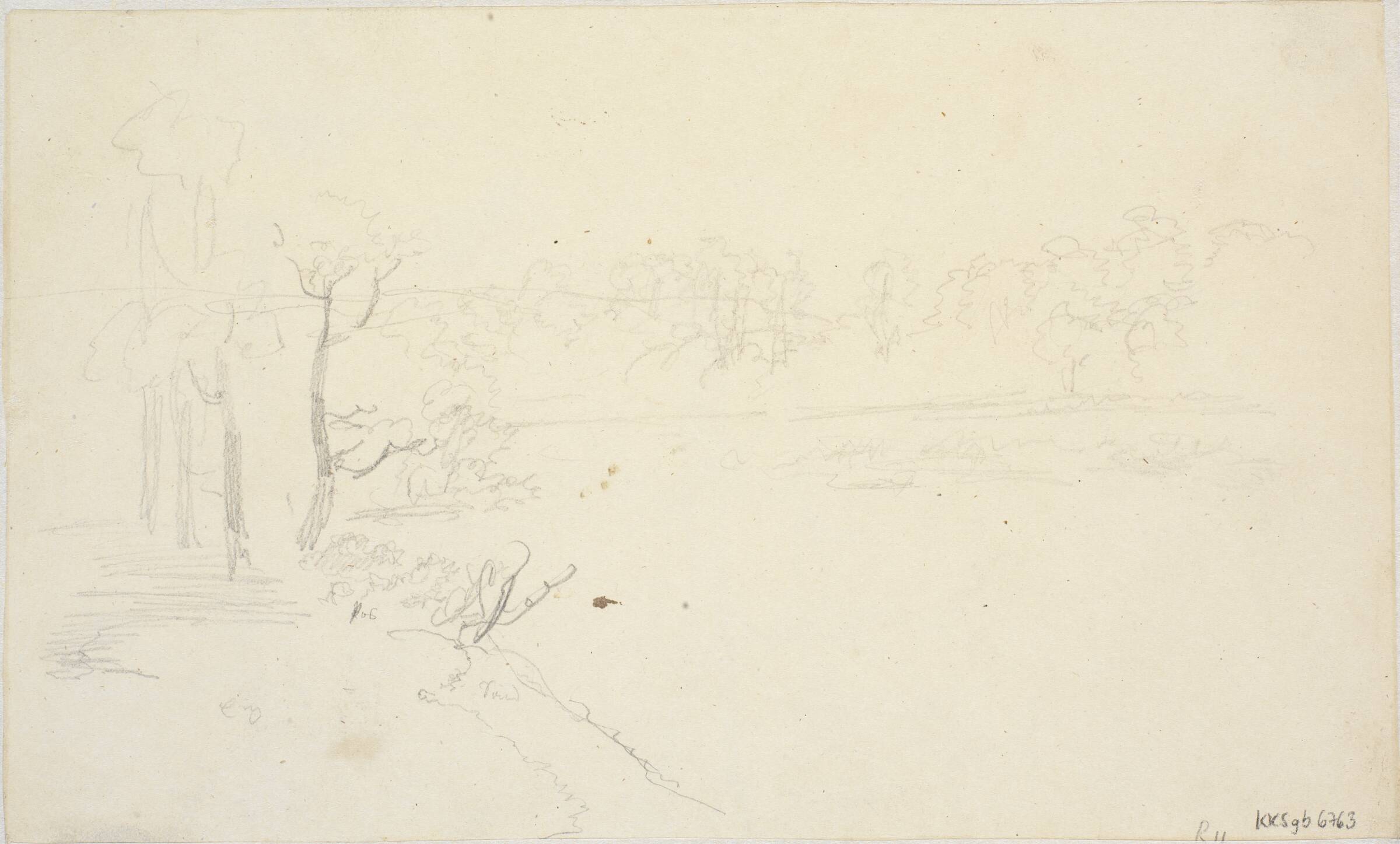 Skovstudie, Dankvart Dreyer, 1831-1852