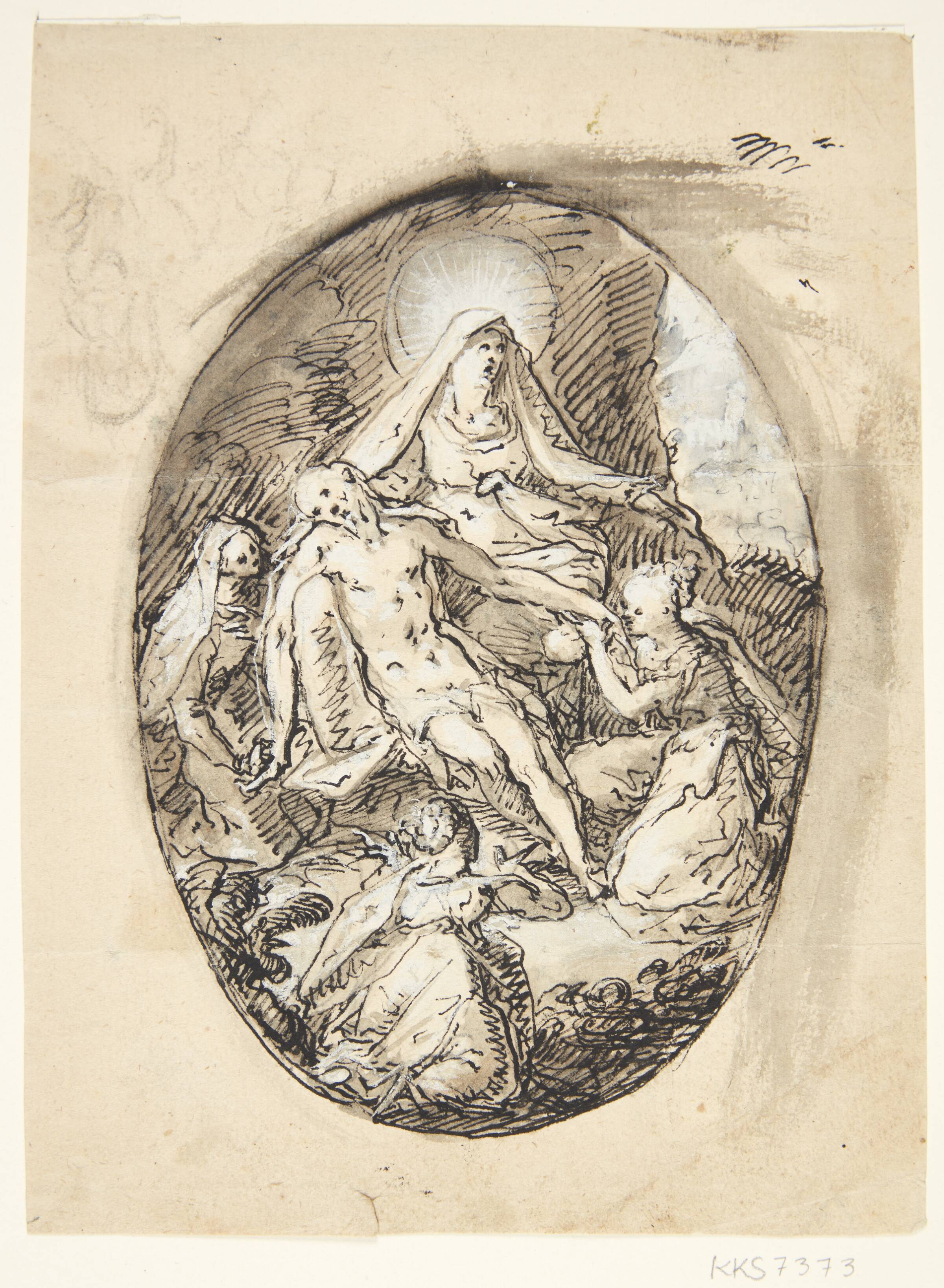 Begrædelsen, Hans von Aachen, 1552-1615