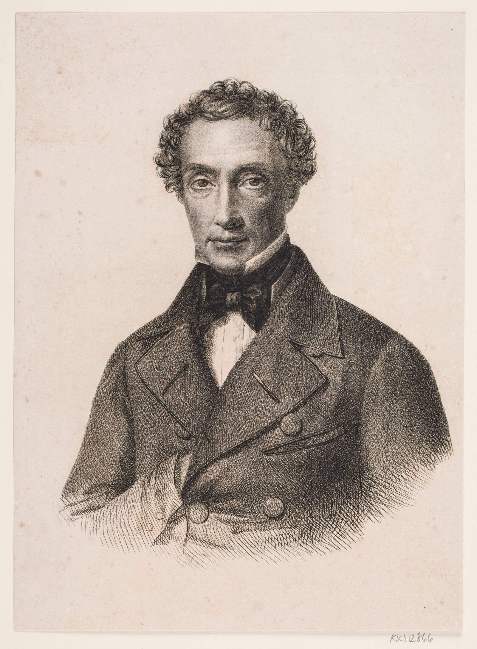 S. A. W. Stein, Edvard Fortling, 1843-1847