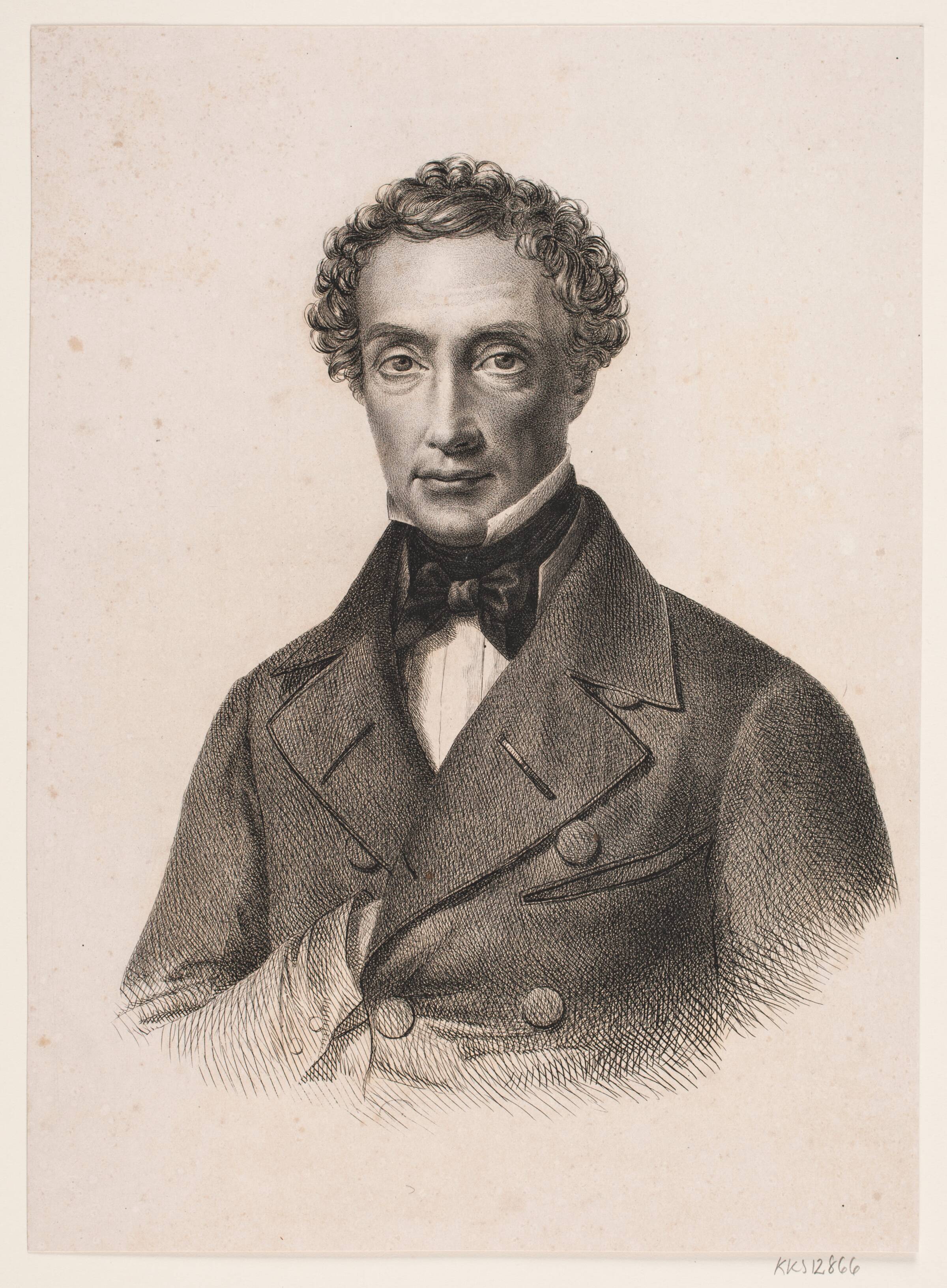 S. A. W. Stein, Edvard Fortling, 1843-1847