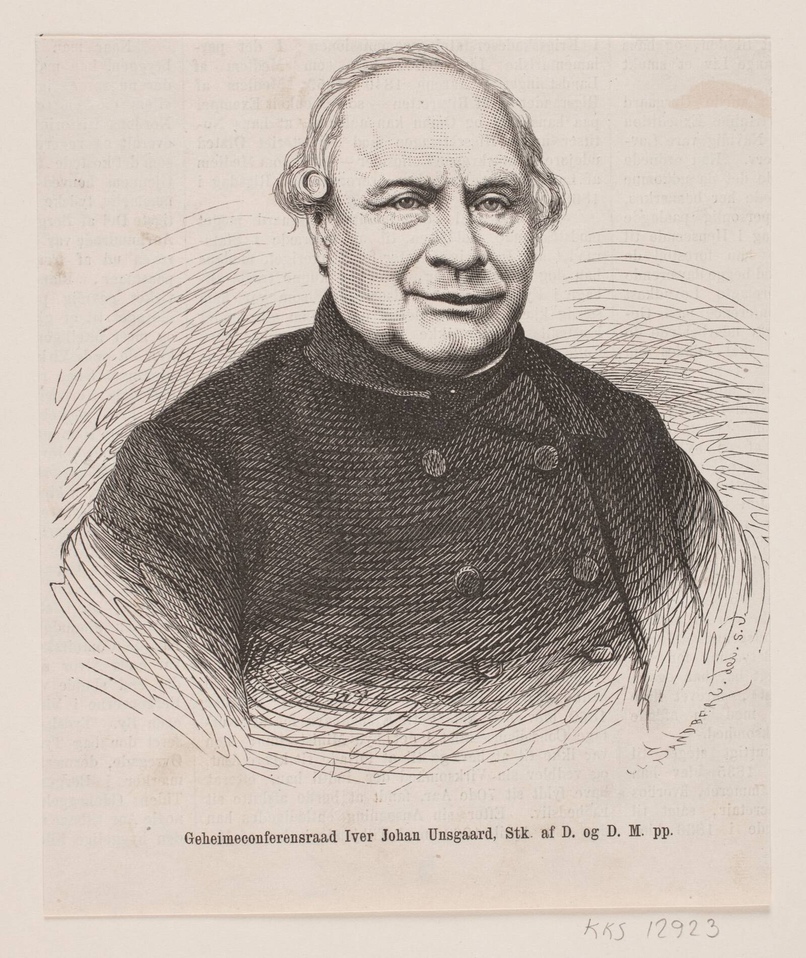 I. J. Undgaard, Carl Leonard Sandberg, 1872