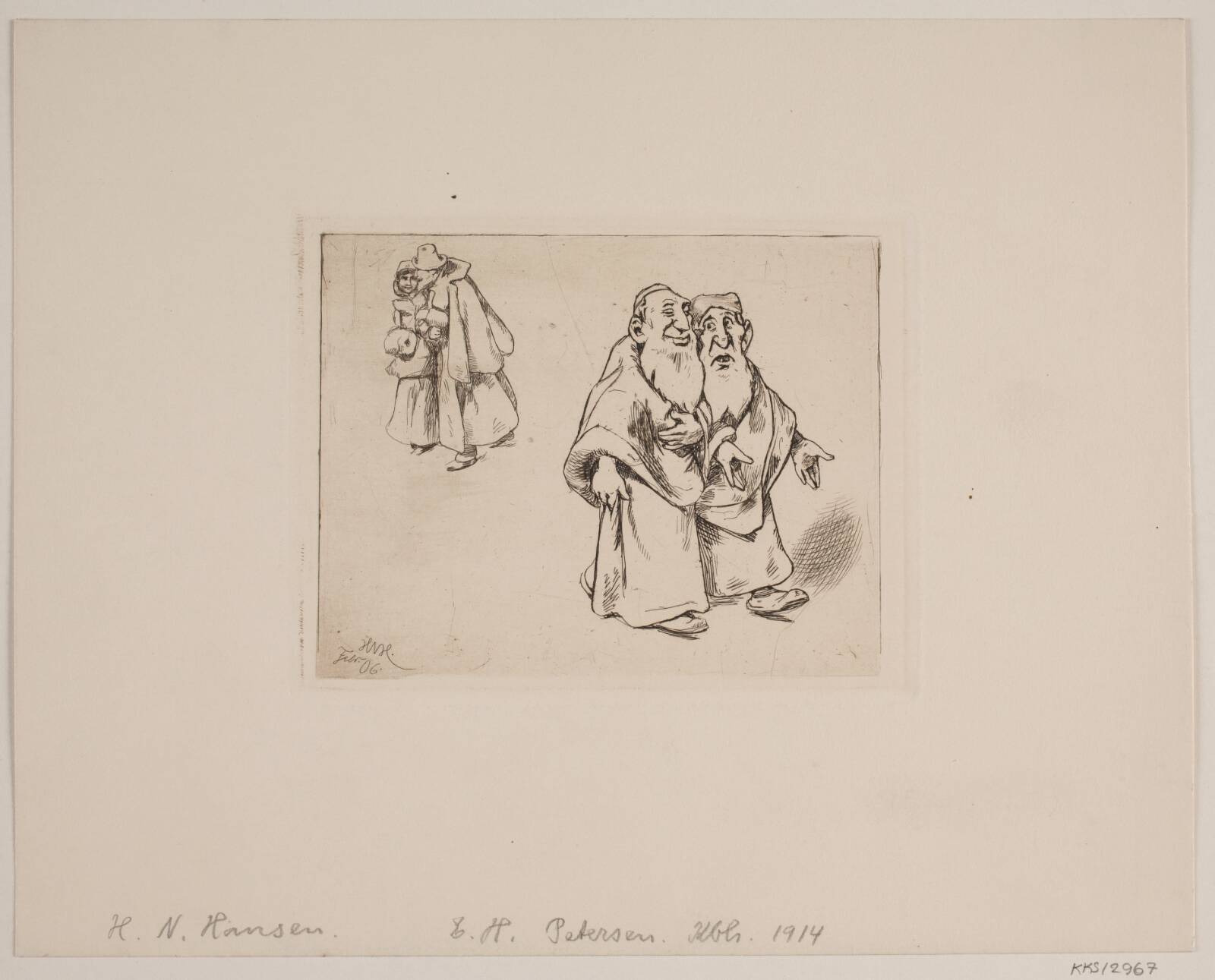 Forargelsen, Hans Nikolaj Hansen, 1906