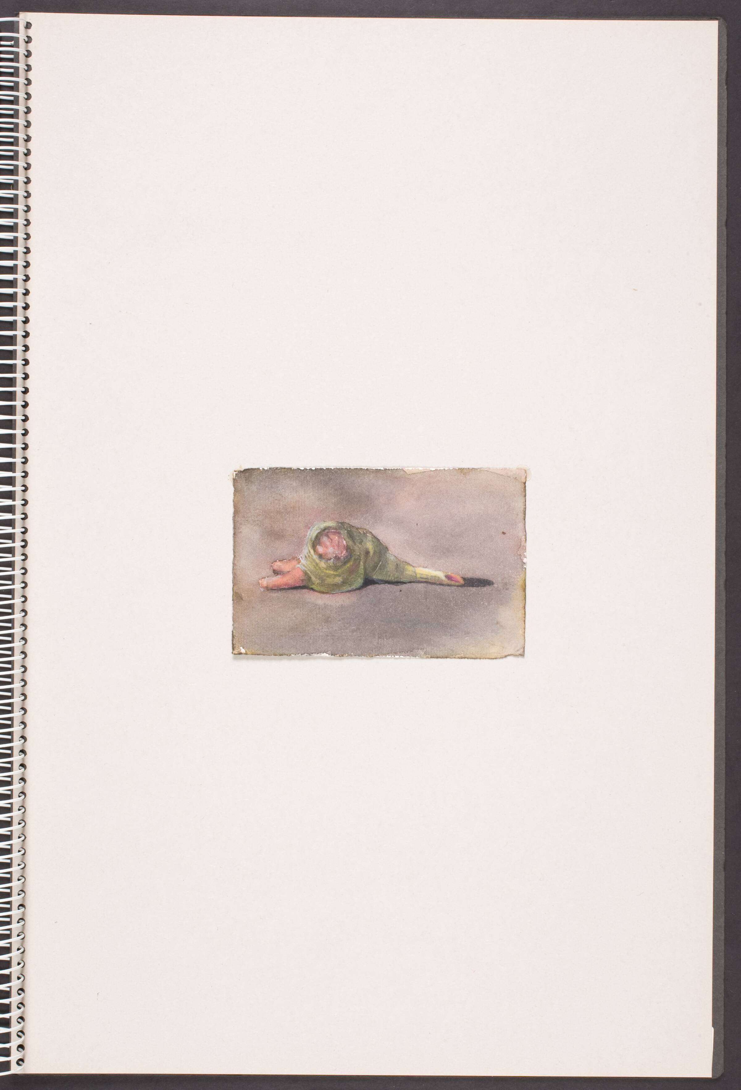 Liggende, snegleagtig figur, Michael Kvium, 1991-1993