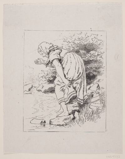 Illustration til eventyret "En Tiurleg i Holleia"