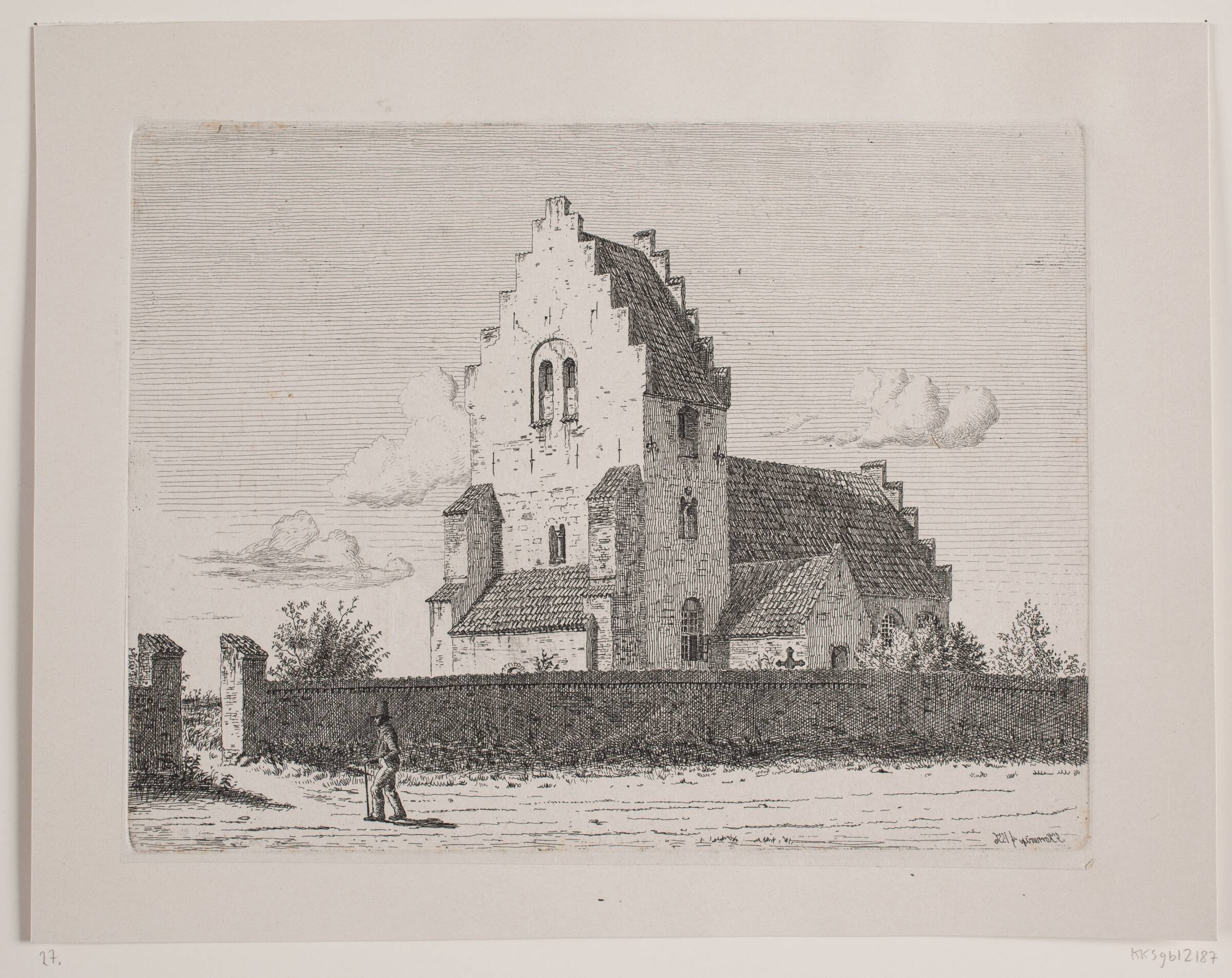 Himmelev kirke, Jacob Kornerup, 1856