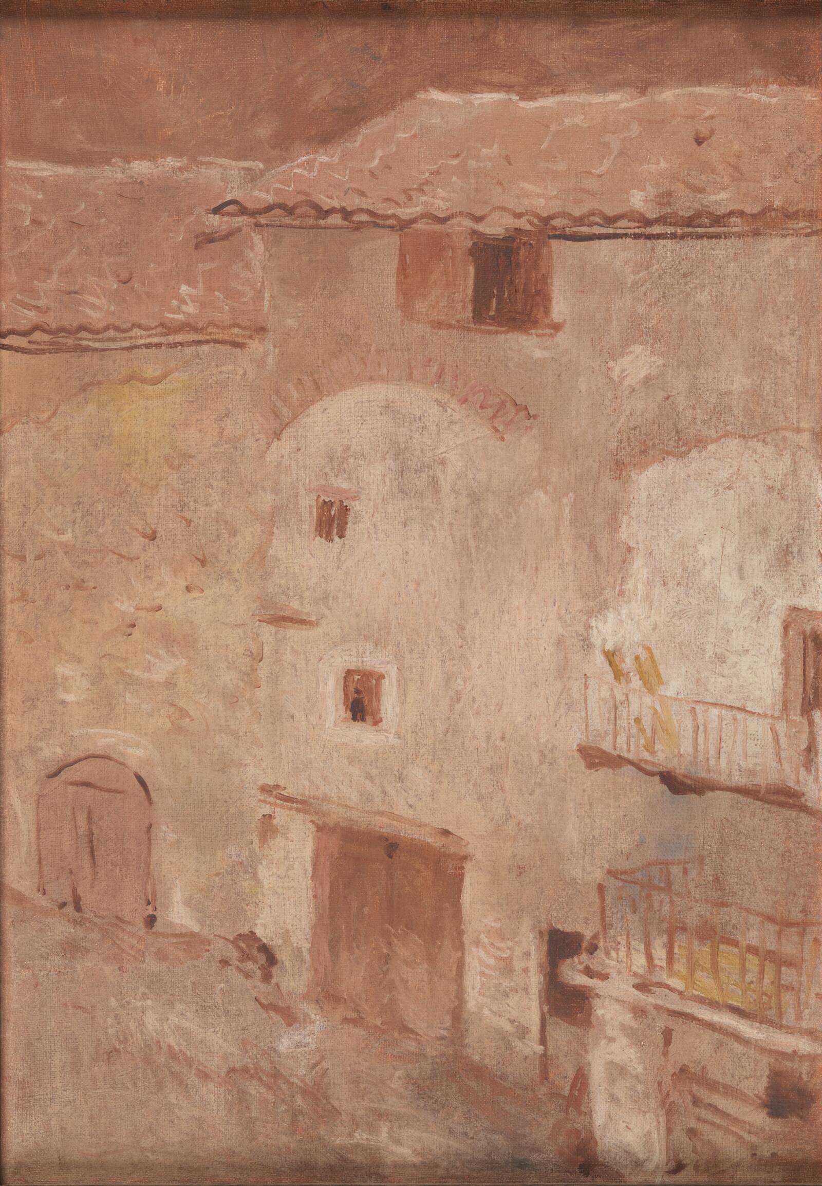 Maisons à Gósol, Pablo Picasso, 1904-1908