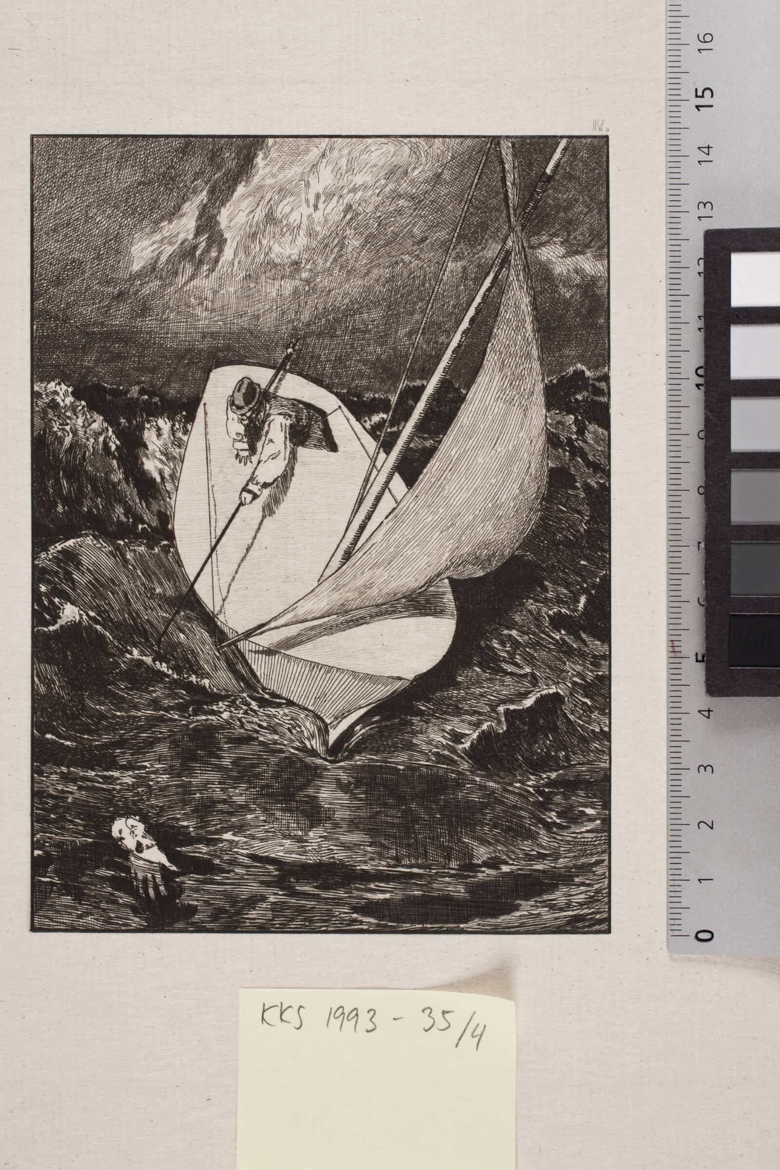 Rettung, Max Klinger, 1882