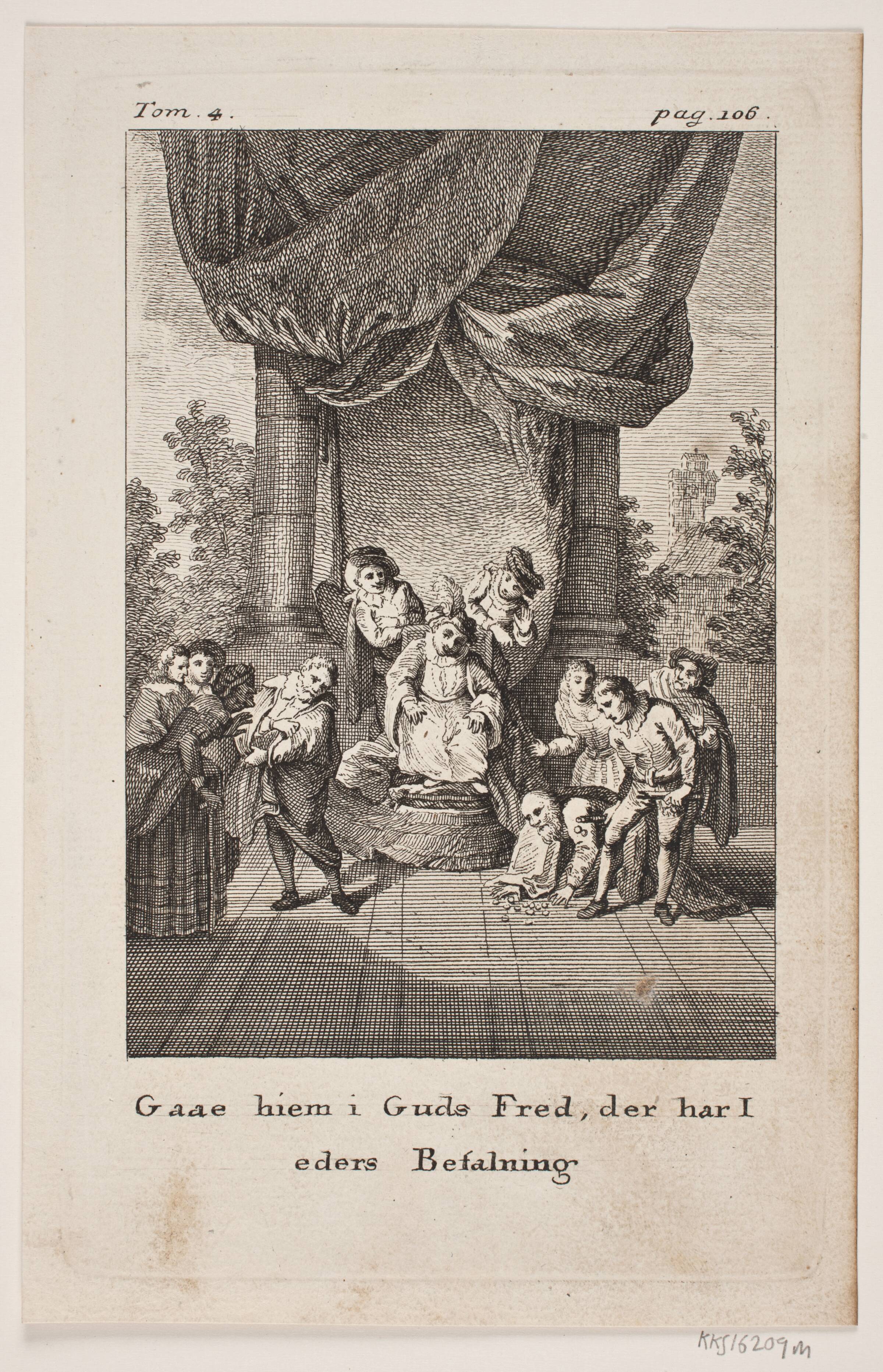 Illustration til Don Quixote, Georg Haas, 1776-1777