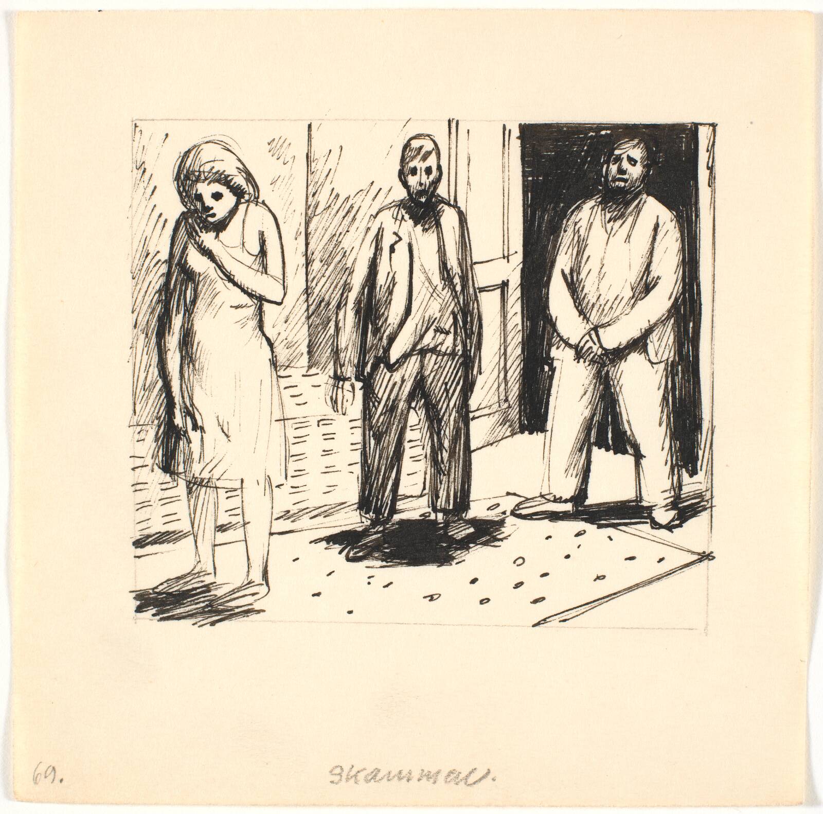 Skammen, Palle Nielsen, 1949