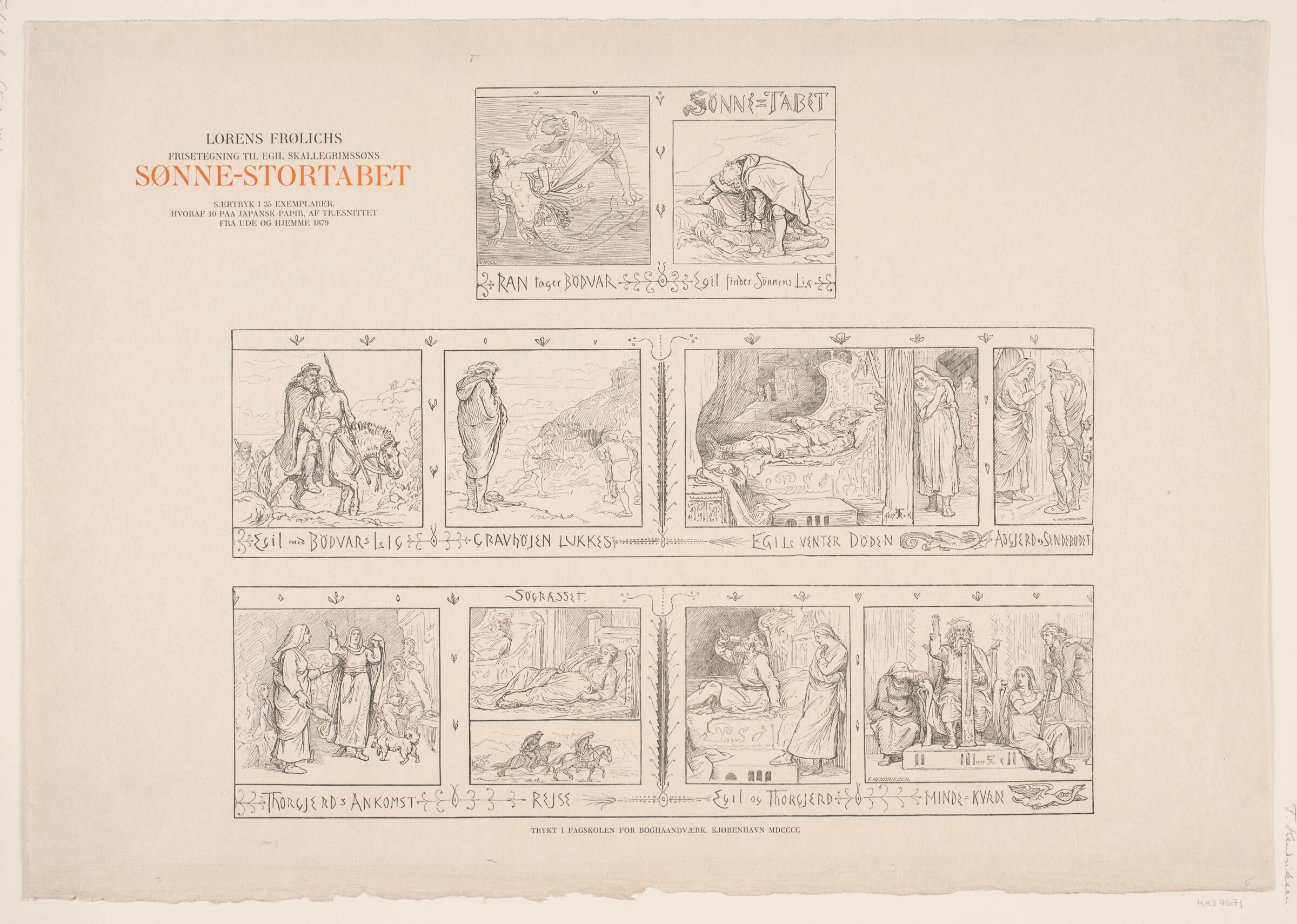 Sønne-stortabet, F. Hendriksen, 1897