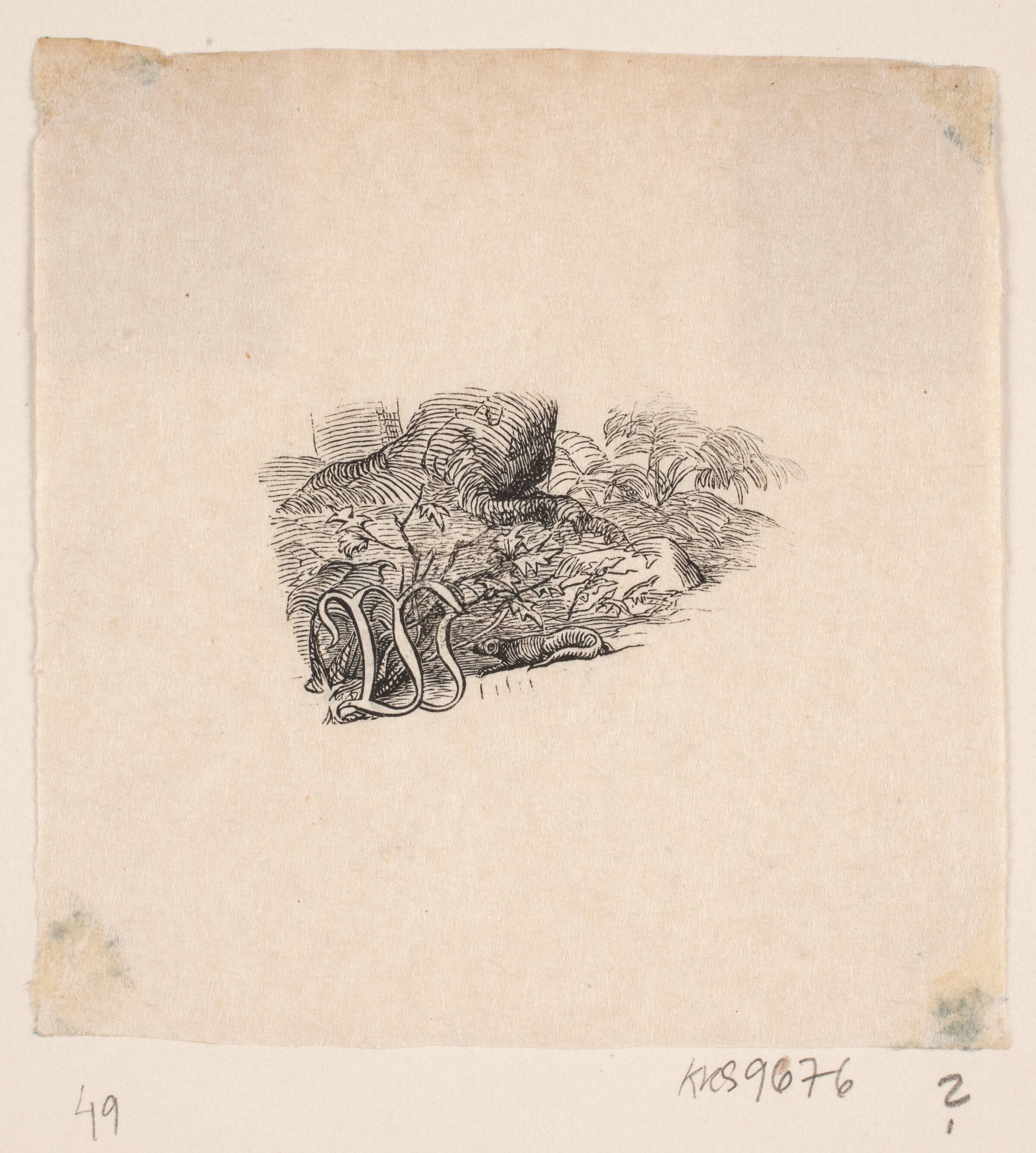 Vignet, H.C. Henneberg, 1826-1893