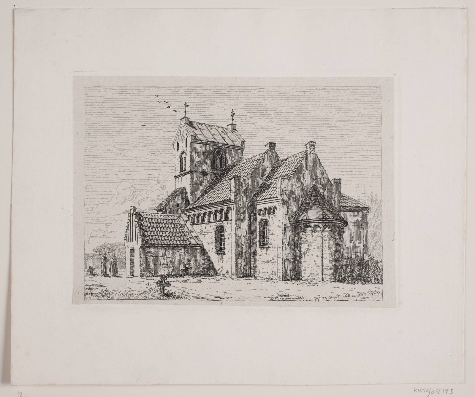Uvelse kirke, Jacob Kornerup, 1852