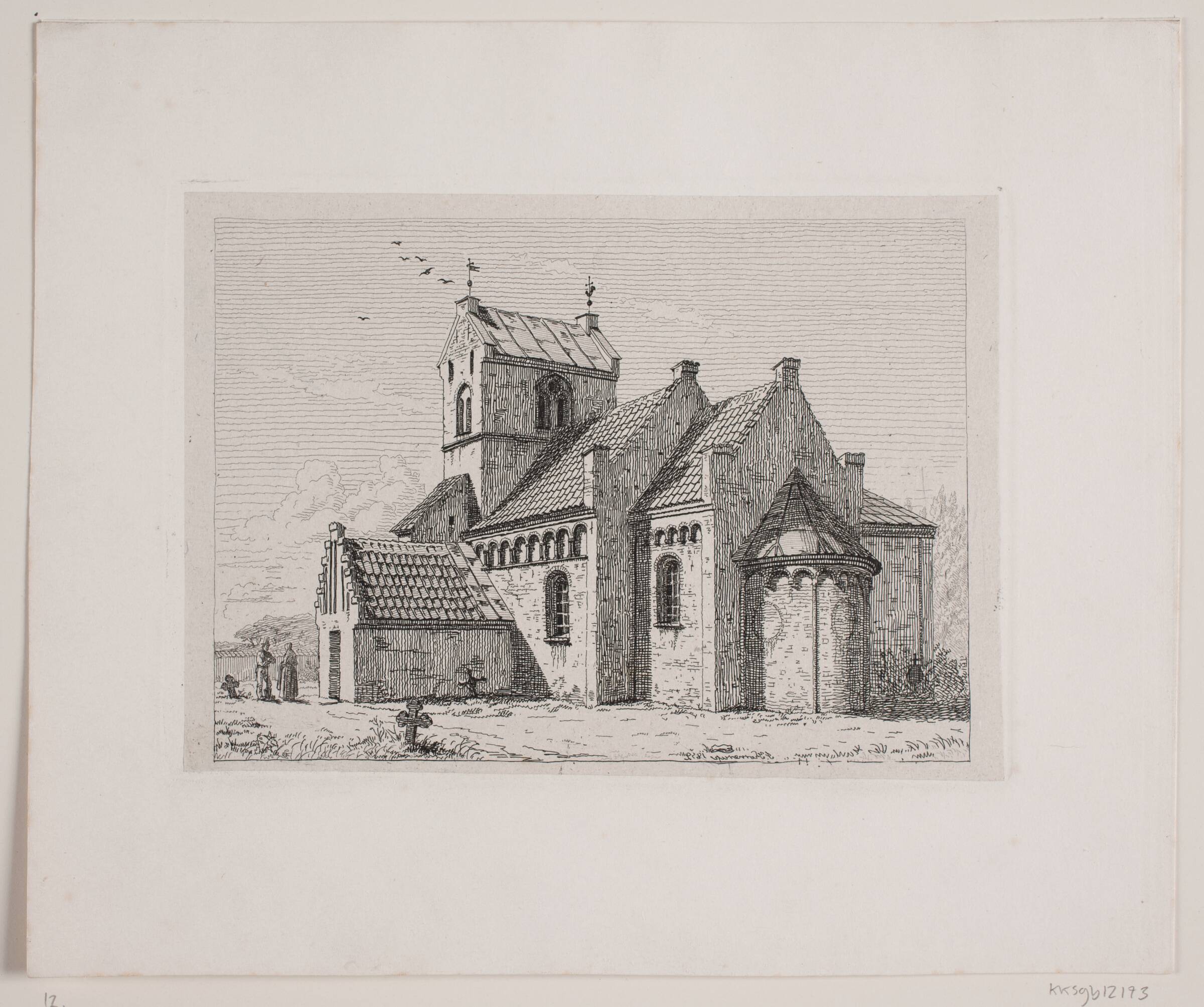 Uvelse kirke, Jacob Kornerup, 1852
