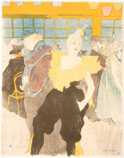 La Clownesse au Moulin Rouge