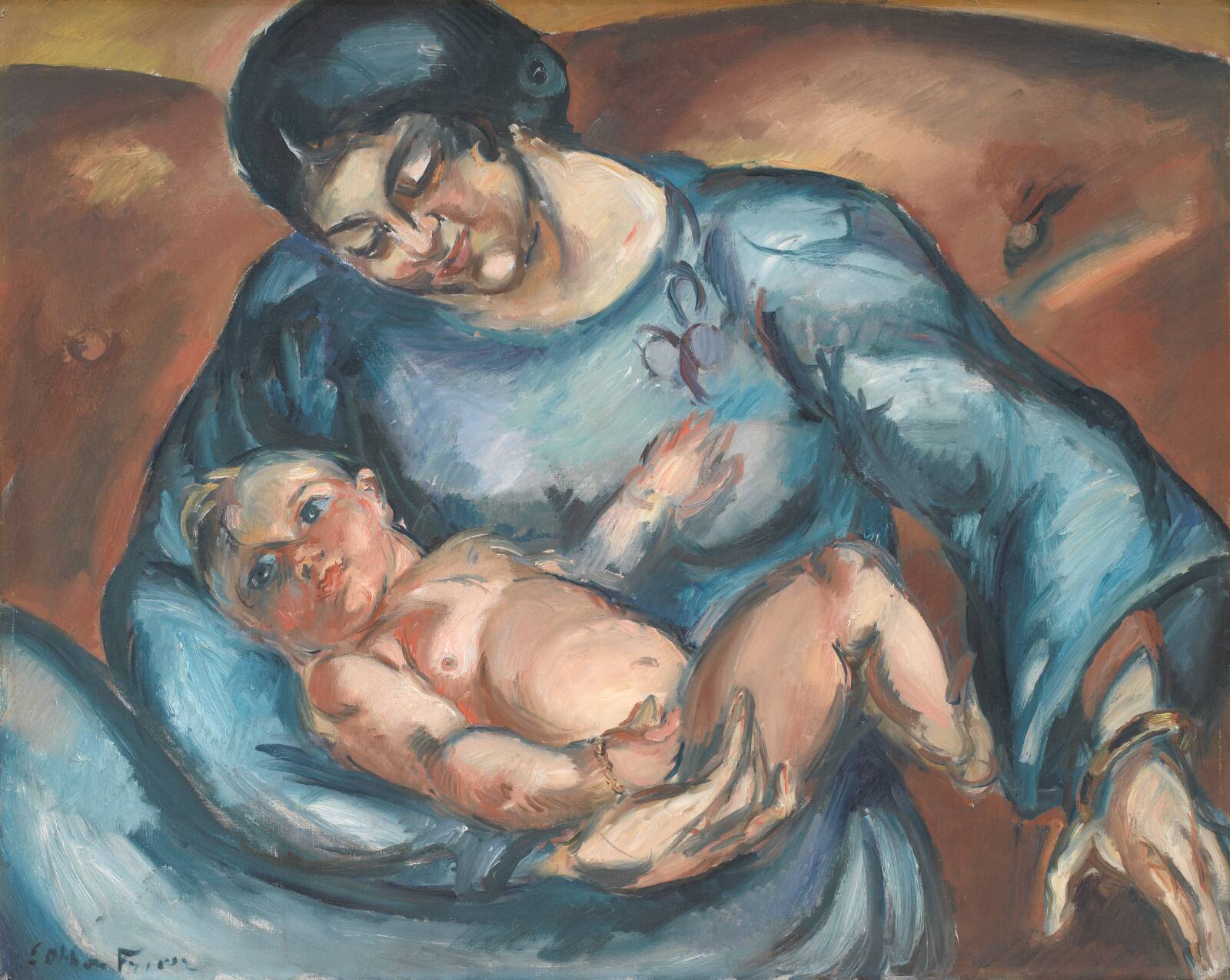 Mother's Love, by Emile Othon Friesz, 1914