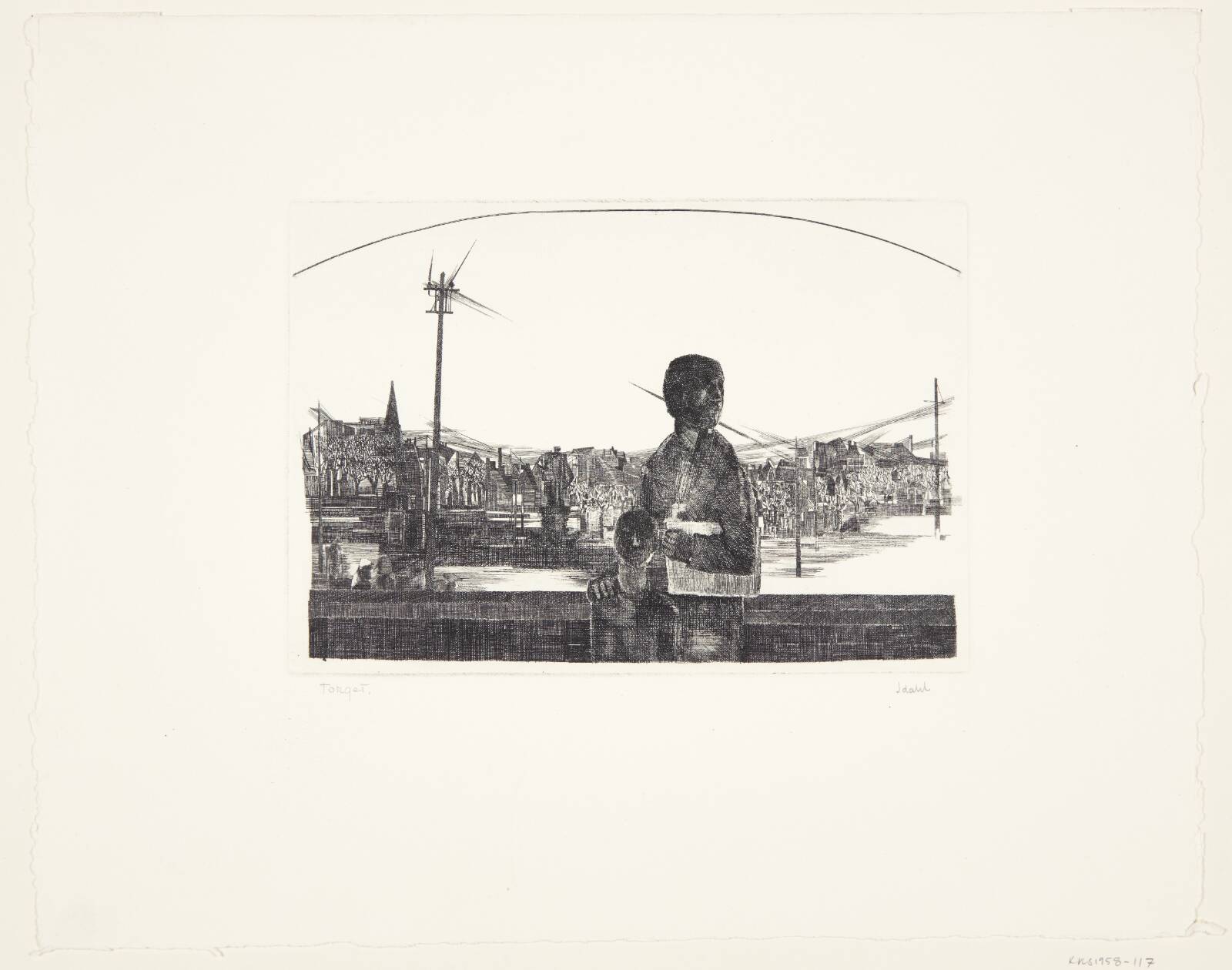 "Torget", Janne Dahl, 1958