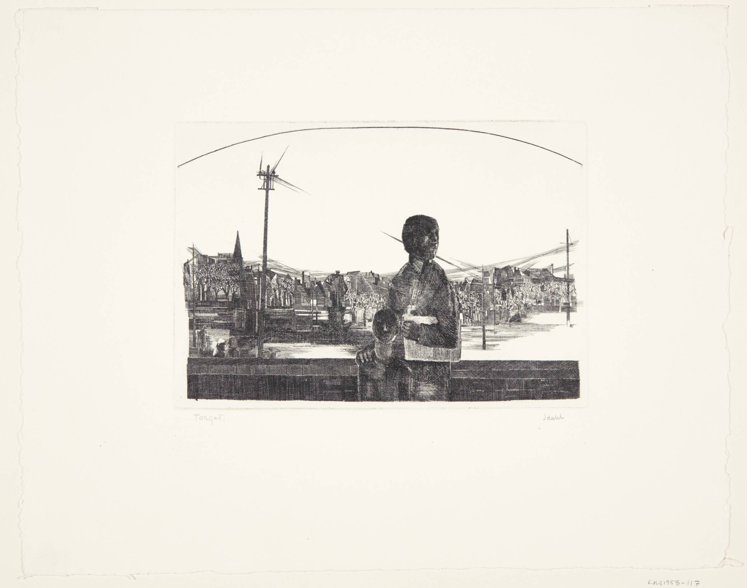 "Torget", Janne Dahl, 1958