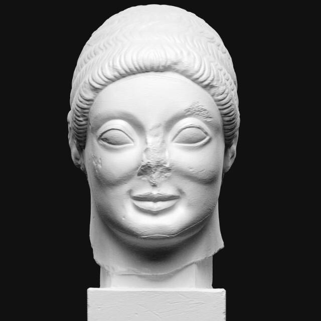 Young man, the Rayet head 3D model