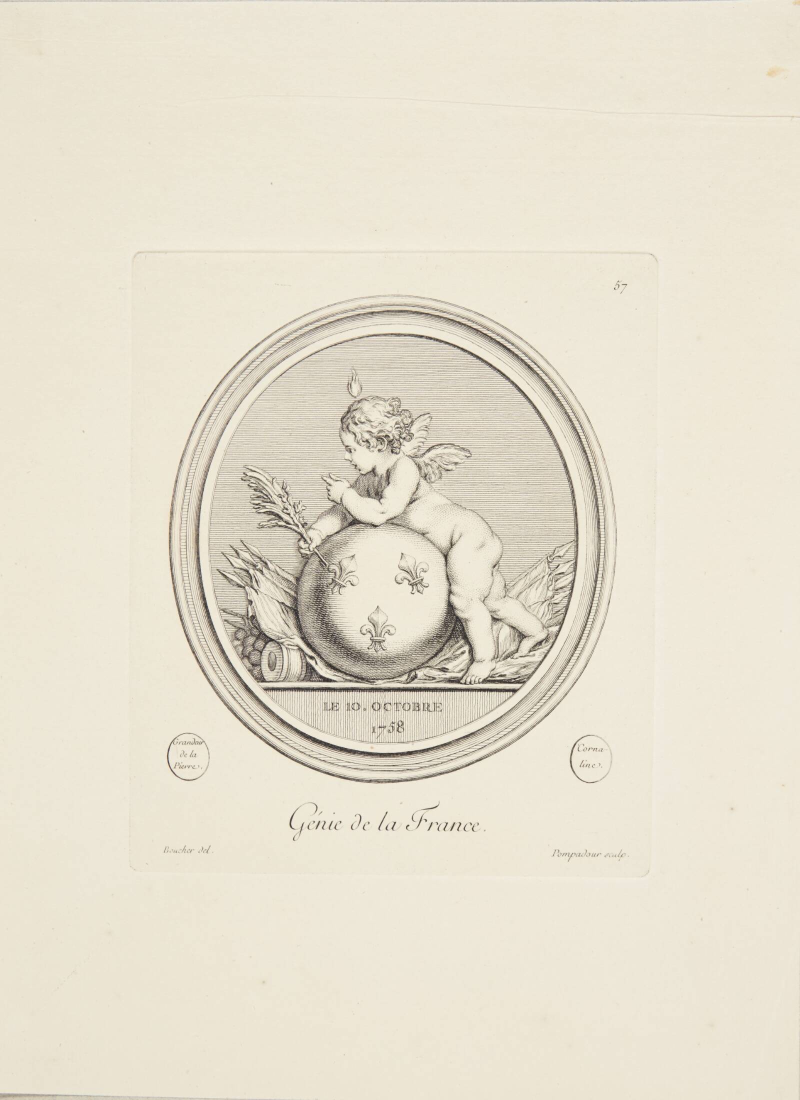 Frankrigs genius, Madame de Pompadour, 1758