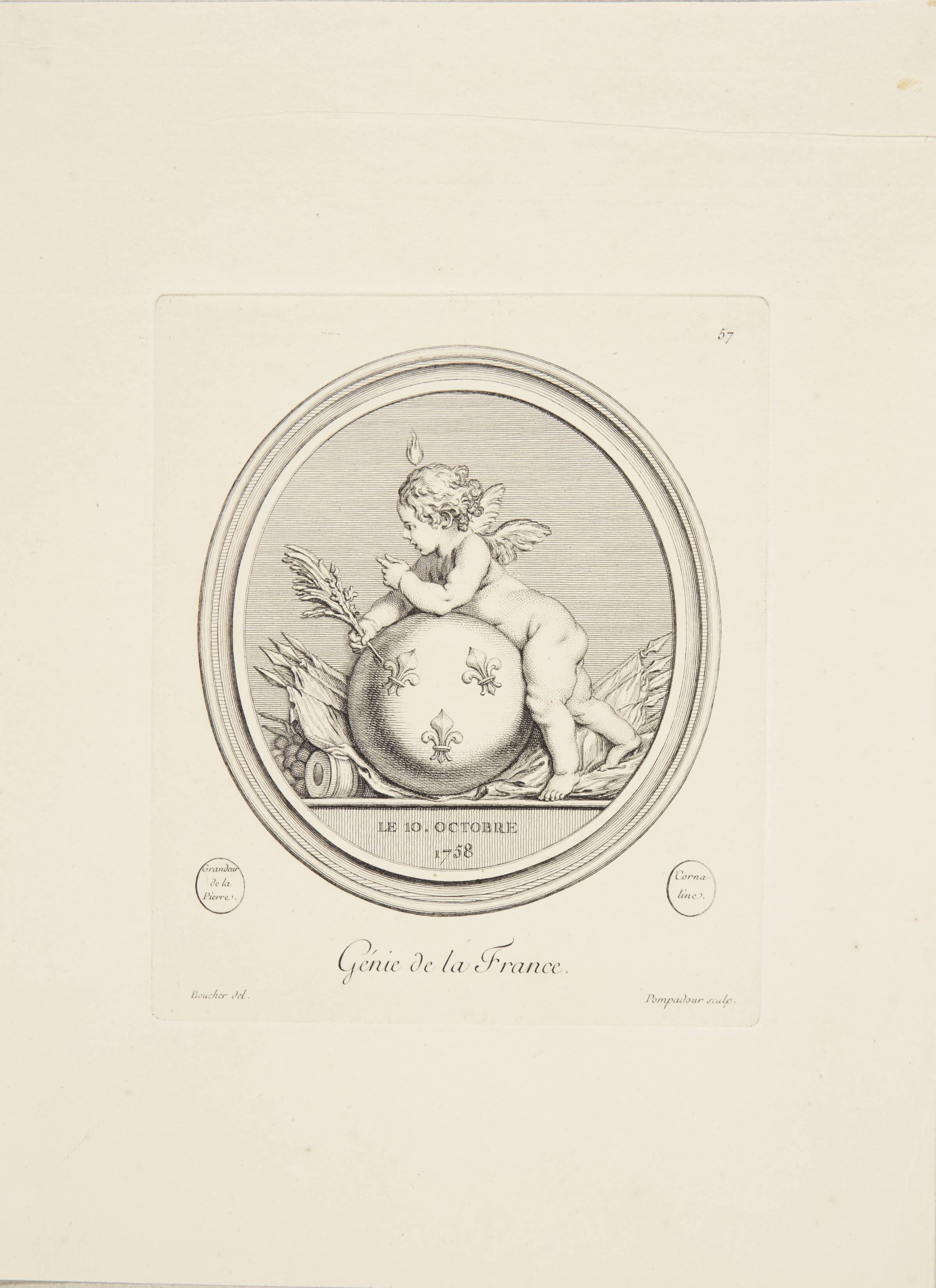 Frankrigs genius, Madame de Pompadour, 1758