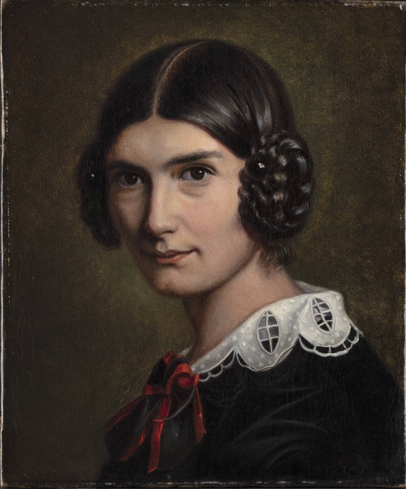 Selvportræt, Birgitte Levison, 1847-1916