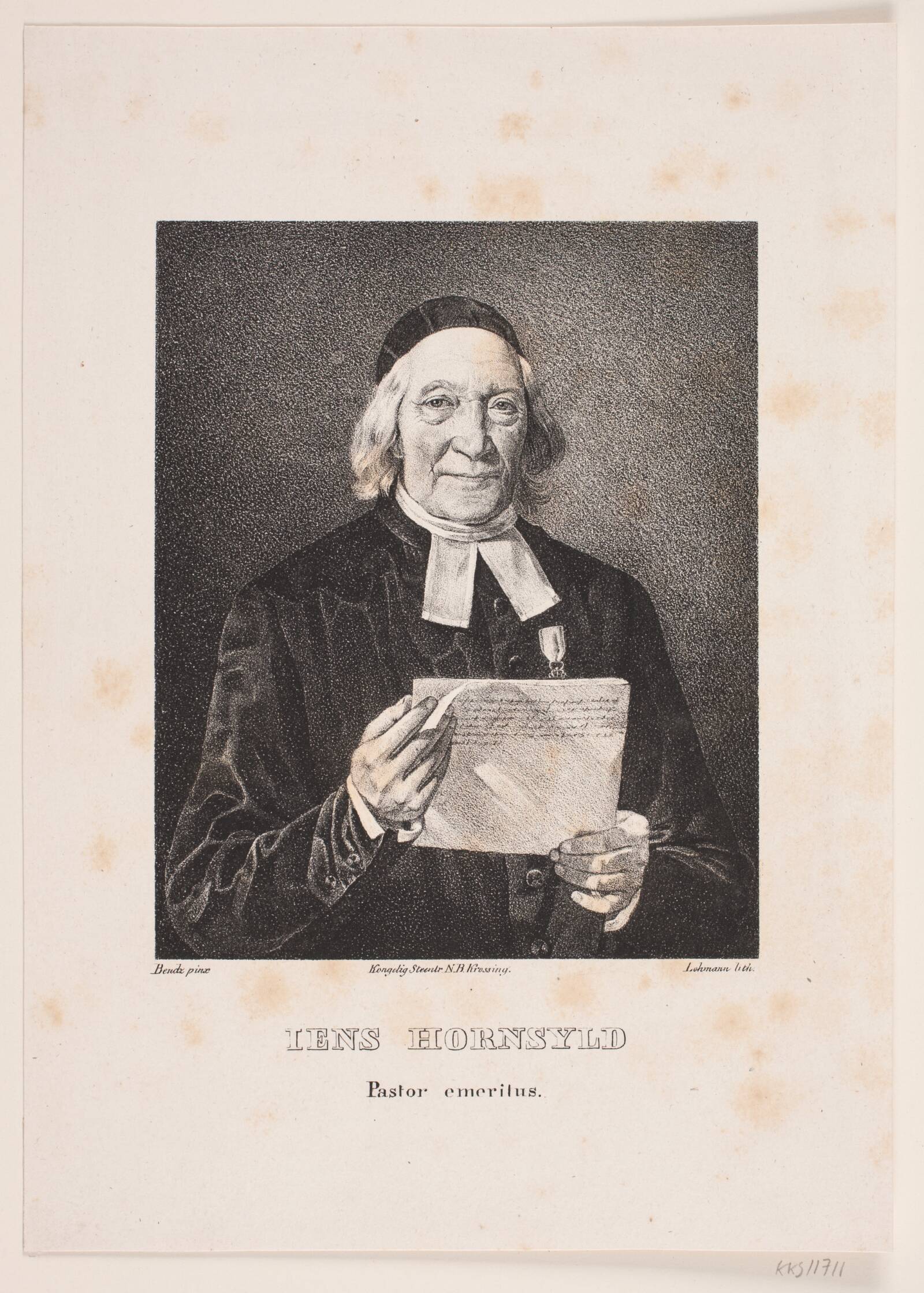 Jens Hornsyld, Эдвард Леманн, 1837
