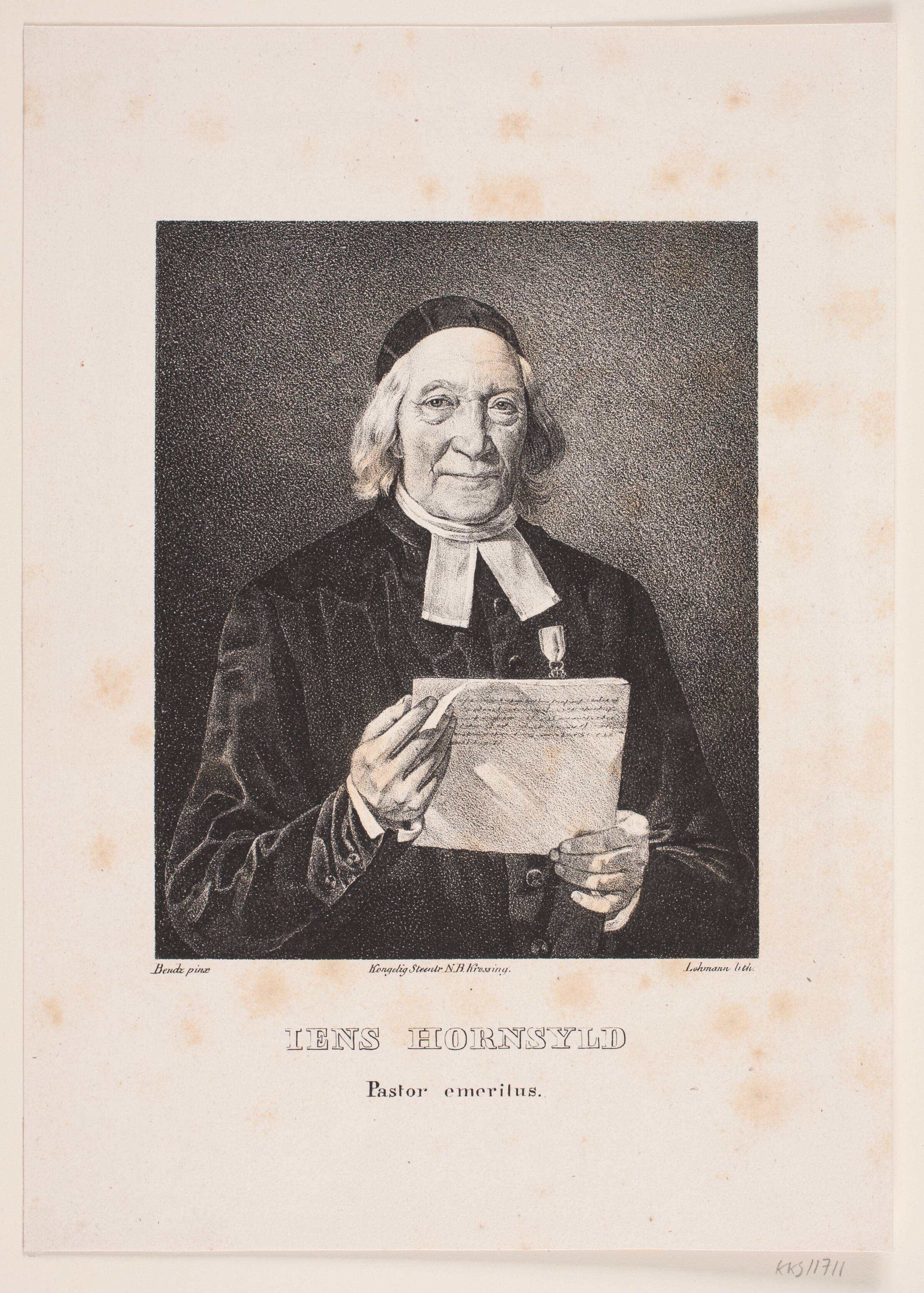 Jens Hornsyld, Edvard Lehmann, 1837