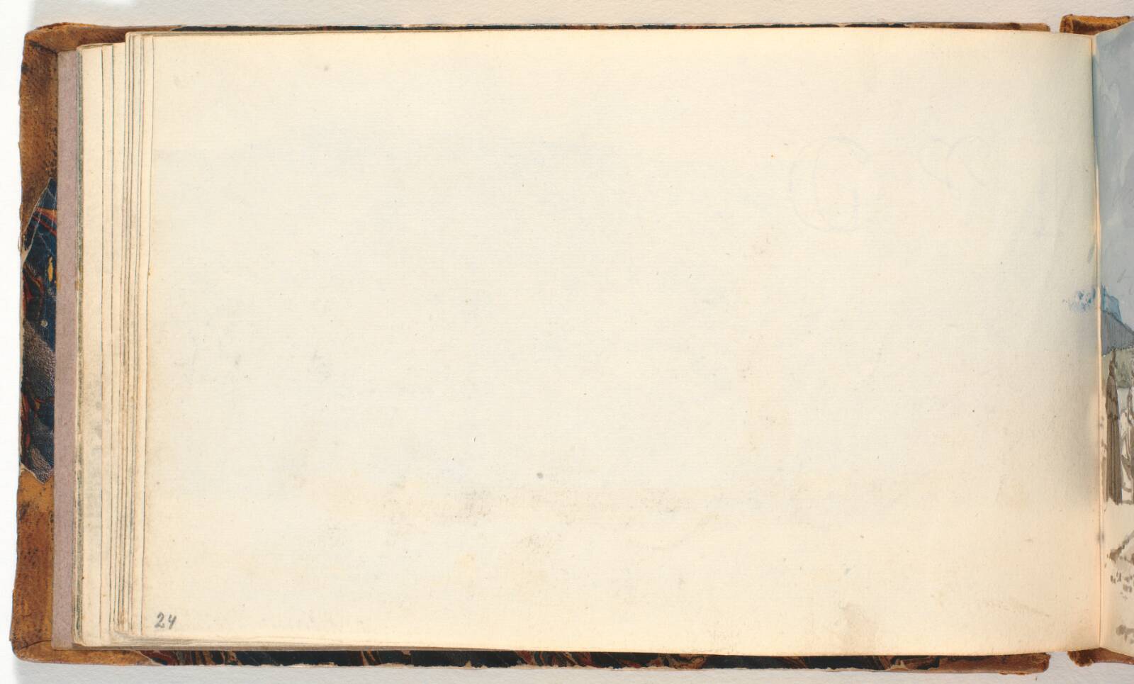 Blank, Martinus Rørbye, 1832