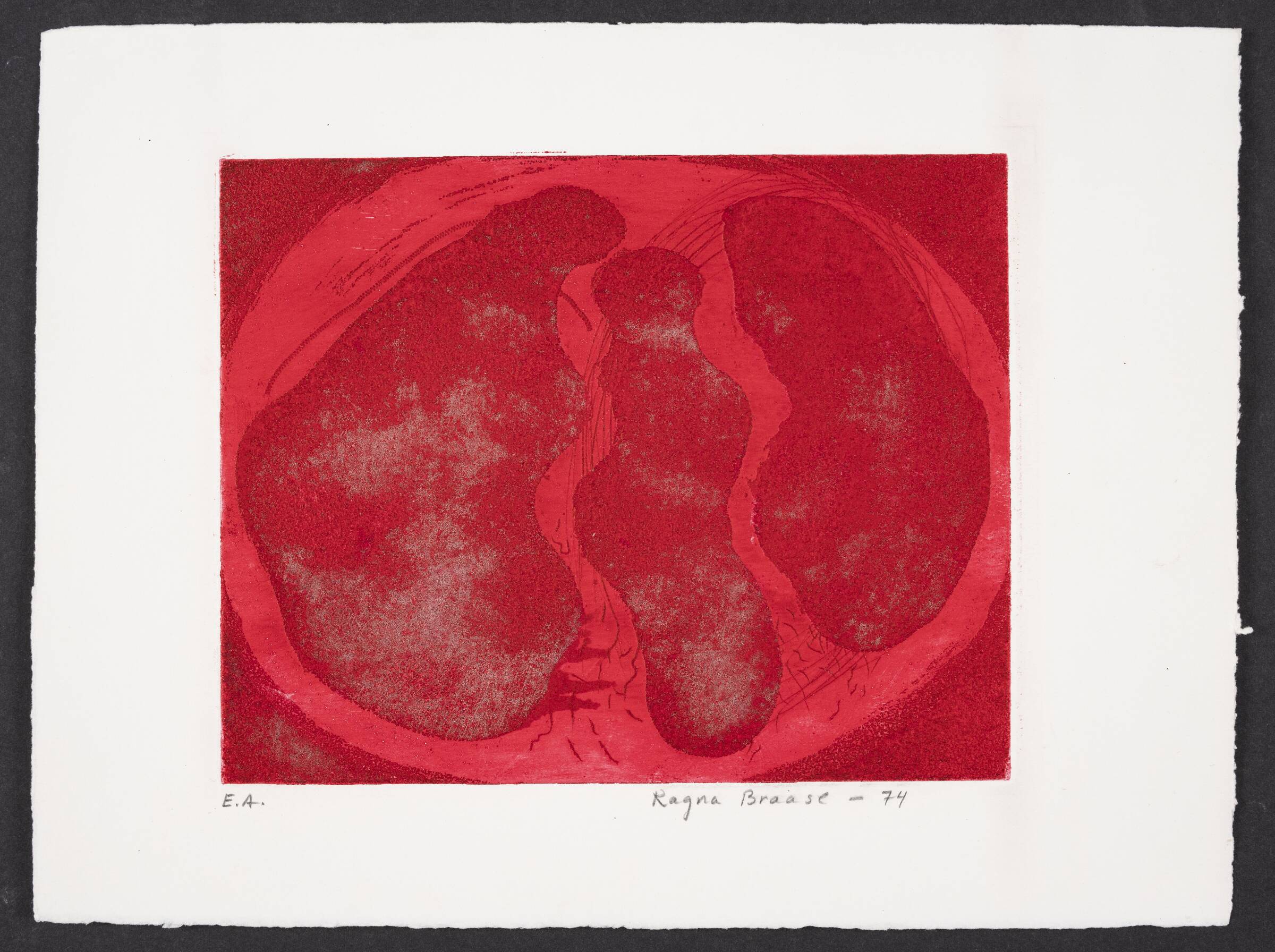 Uden titel, Ragna Braase, 1974