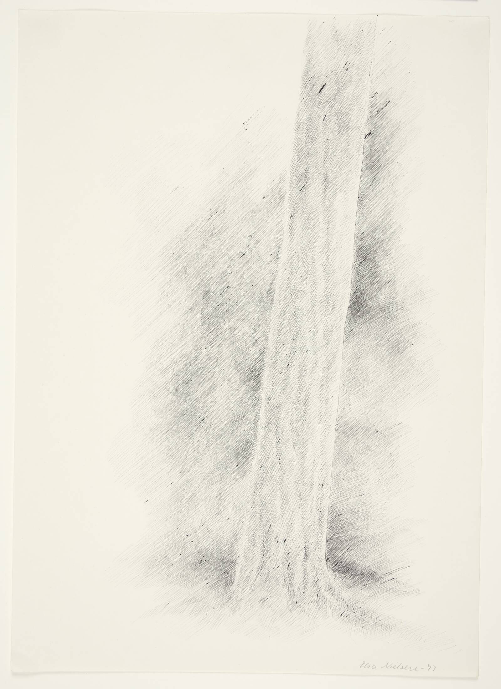 En træstamme, Elsa Nielsen, 1977