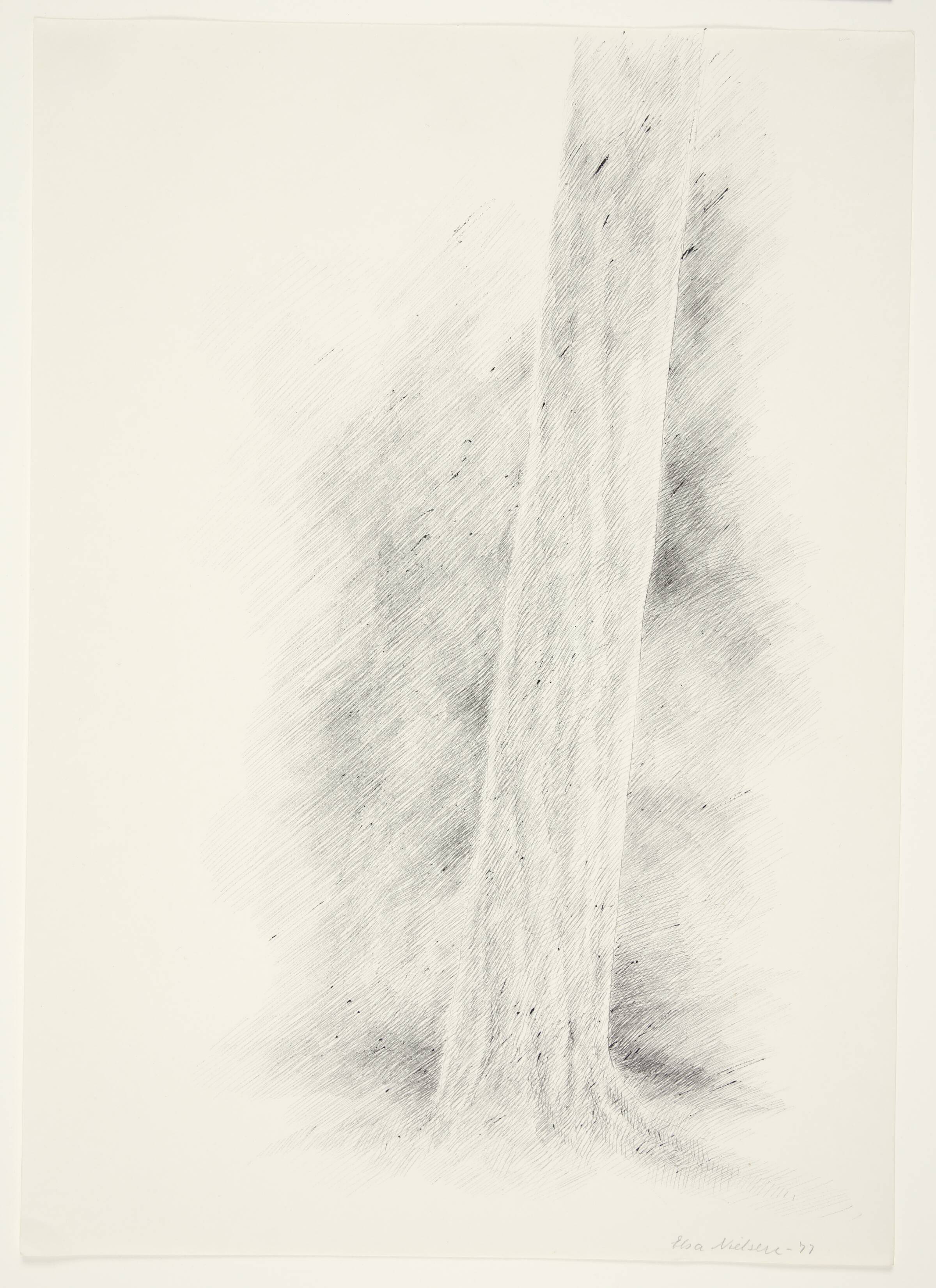 En træstamme, Elsa Nielsen, 1977