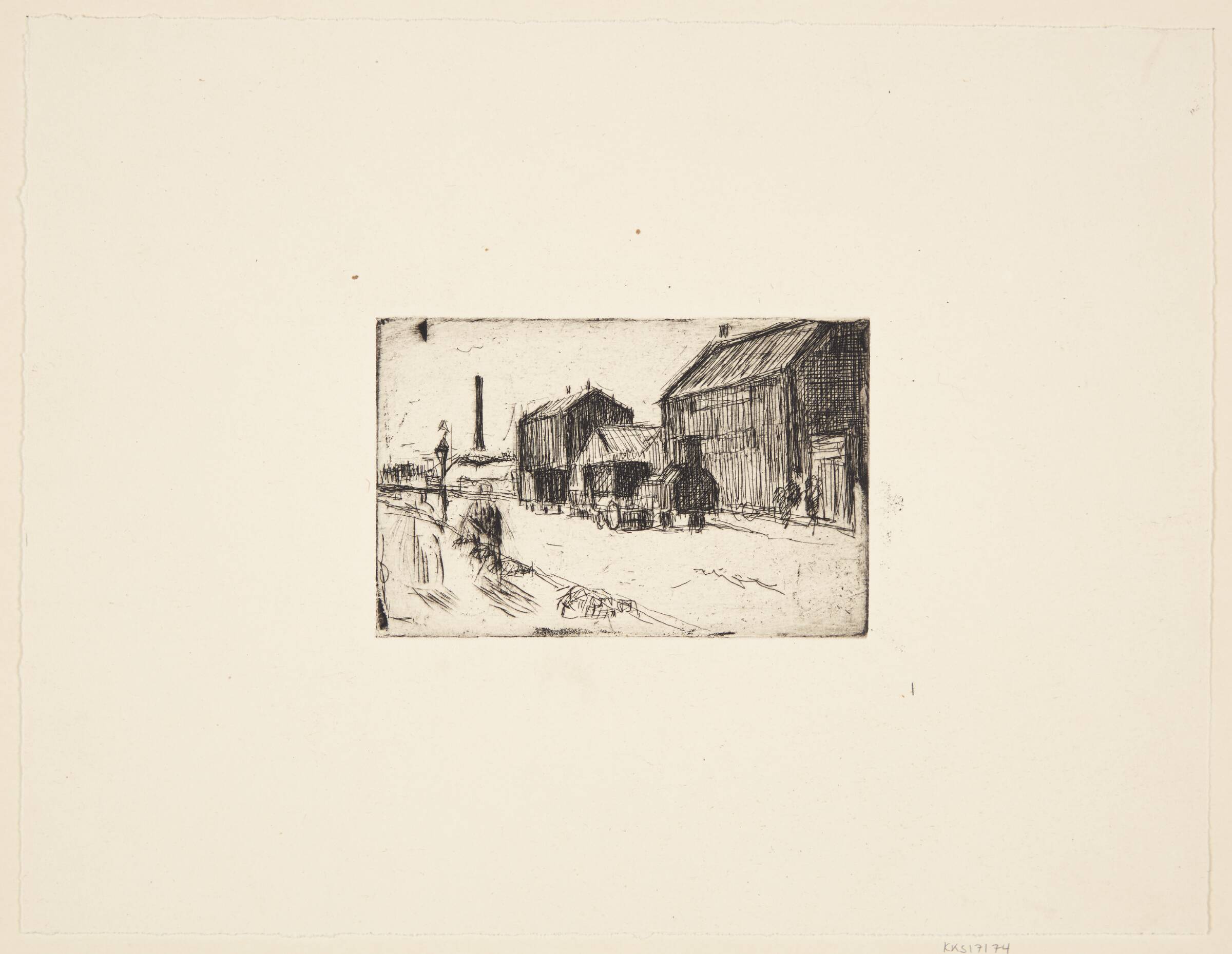 Fra Nordhavn, Jane Muus, 1945