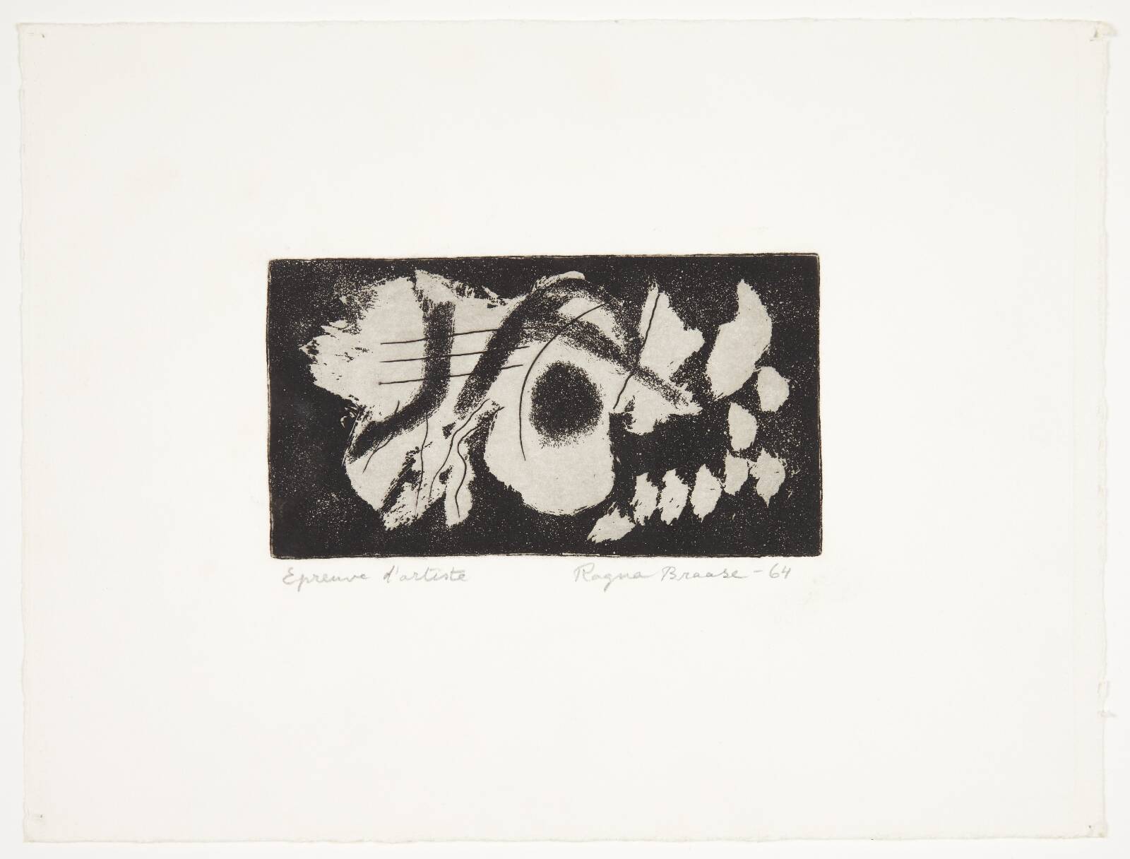 Uden titel, Ragna Braase, 1964