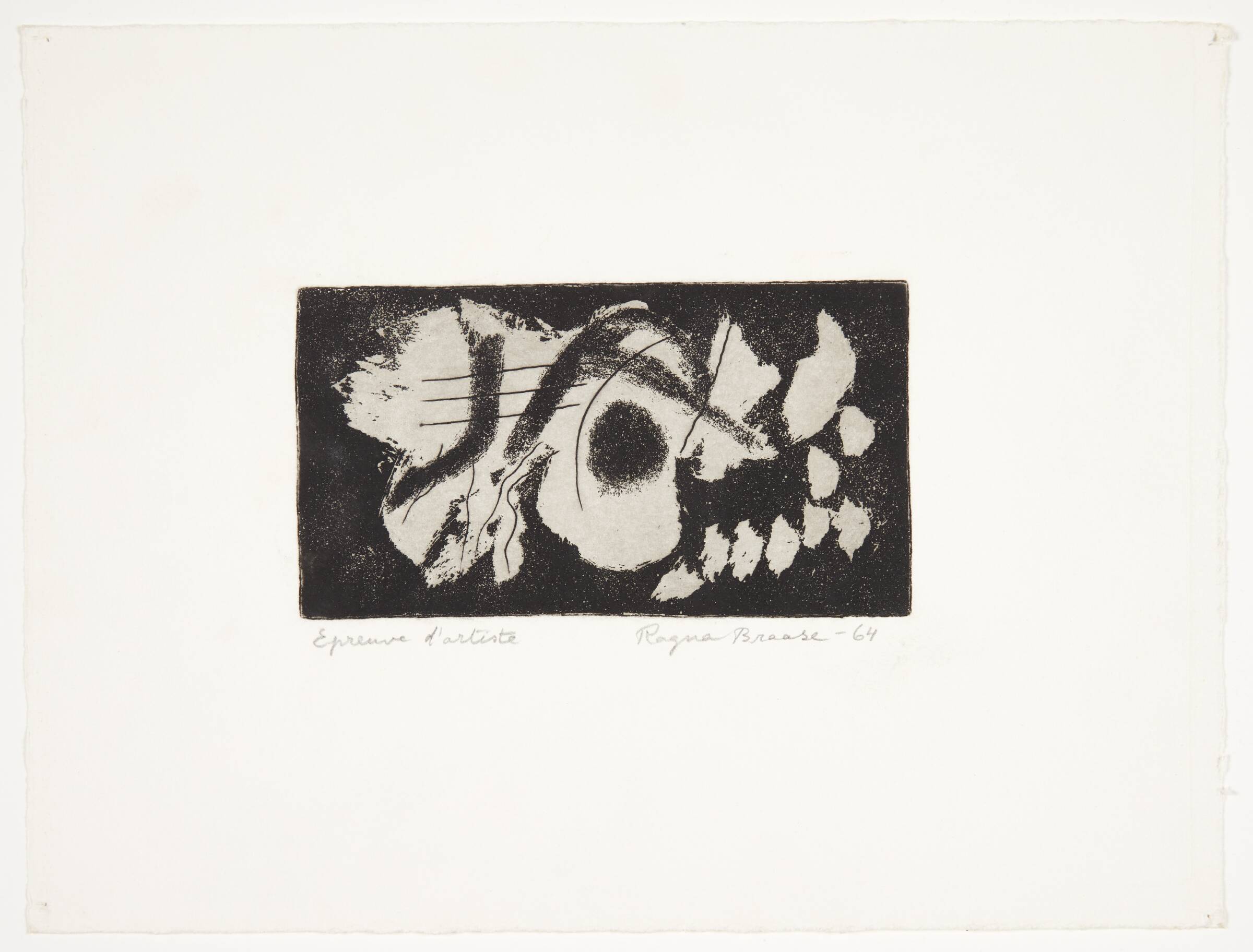 Uden titel, Ragna Braase, 1964