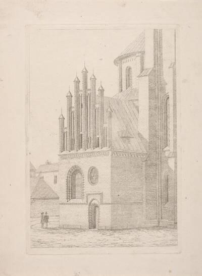 Oluf Mortensens Våbenhus, Roskilde Domkirke