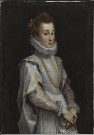 Portræt af ung dame