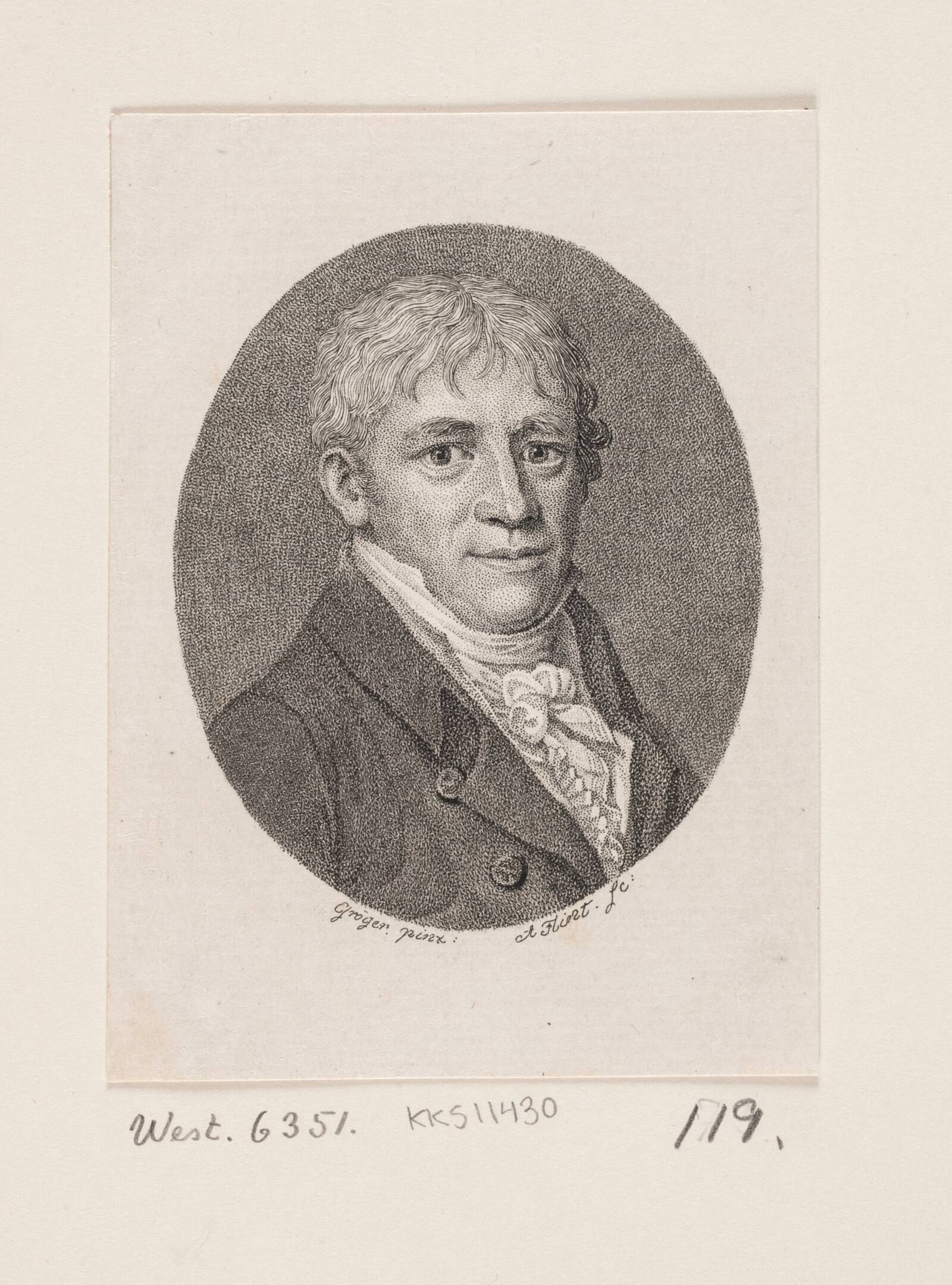 Lauritz Kjellerup, Andreas Flint, 1767-1824