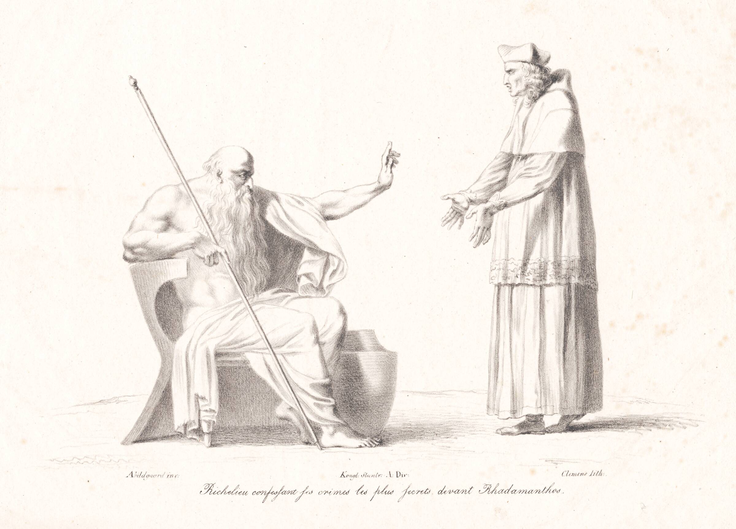 Richelieu for Rhadamanthos, J.F. Clemens, 1748-1831