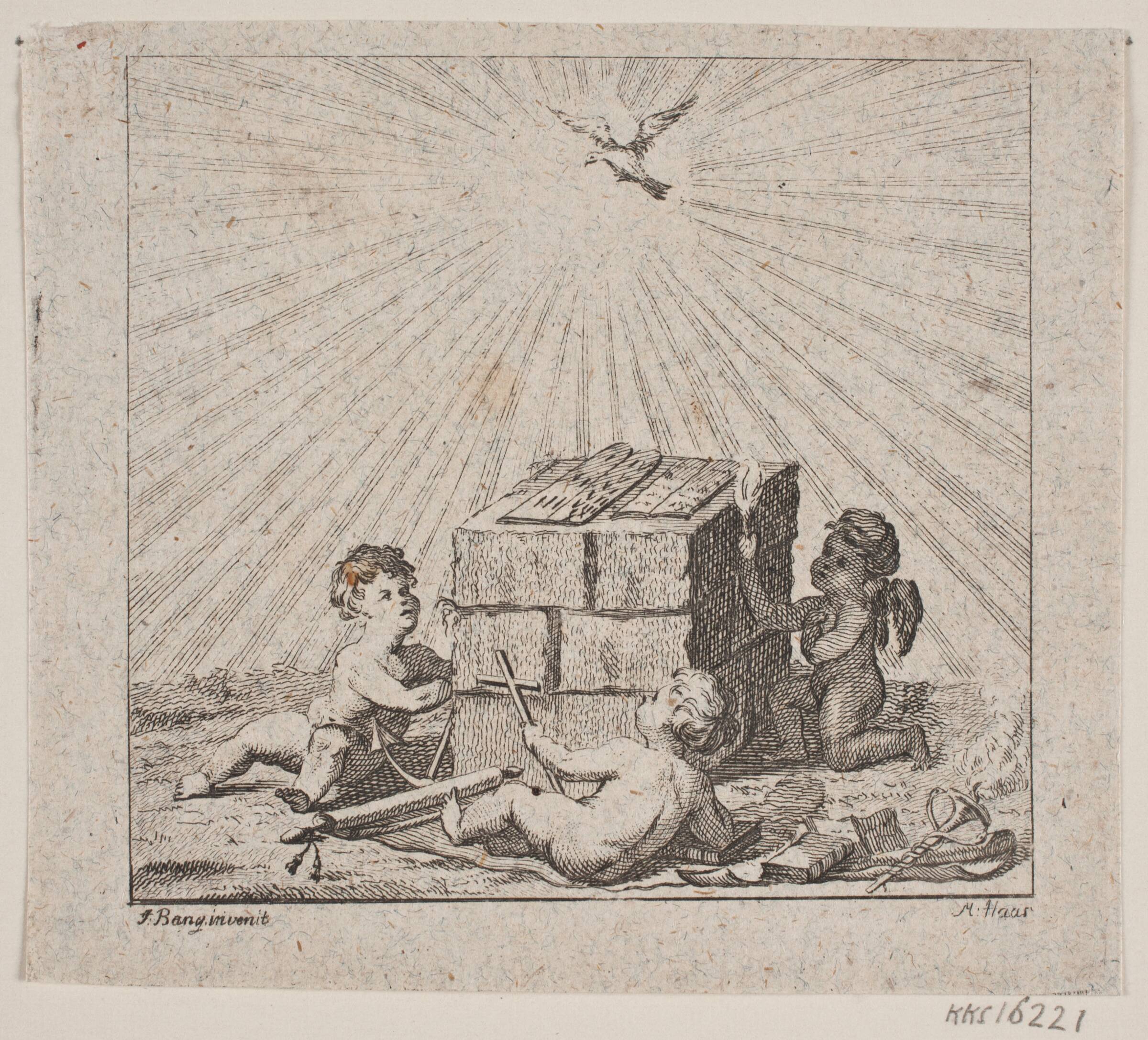 Vignet til N. E. Balle "Theses Theologica", Meno Haas, 1752-1833