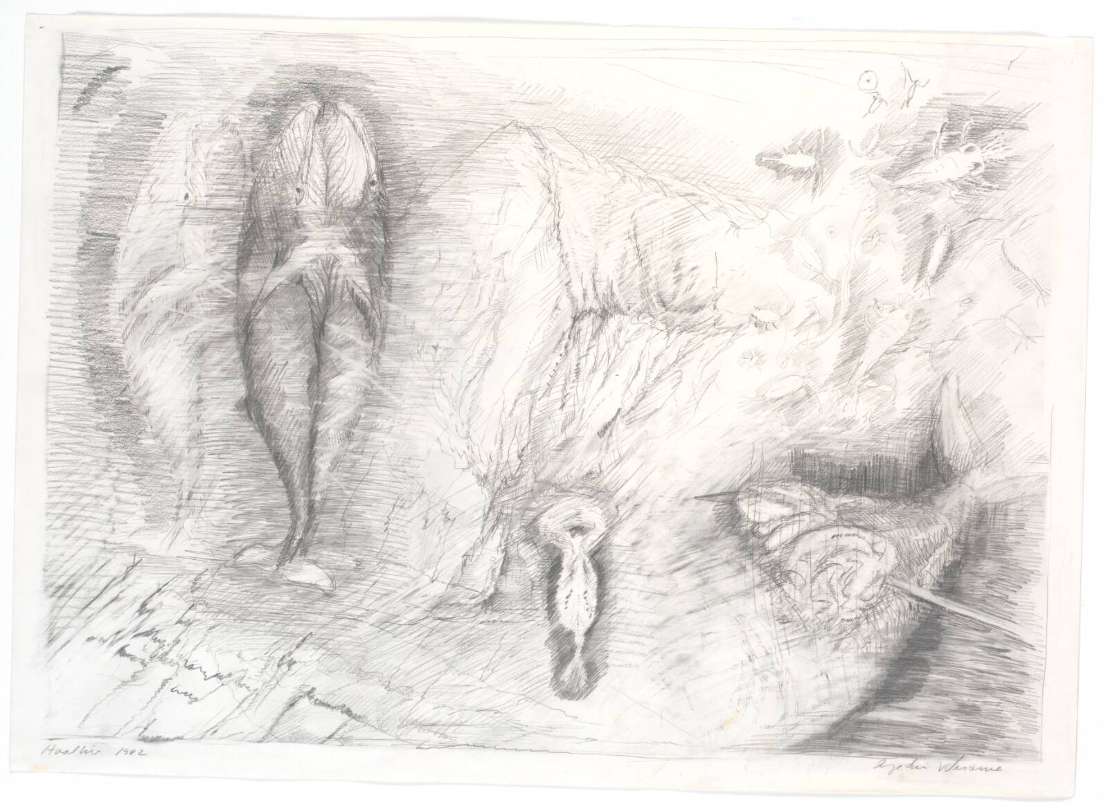 "Hvalliv", Inge Lise Westman, 1982