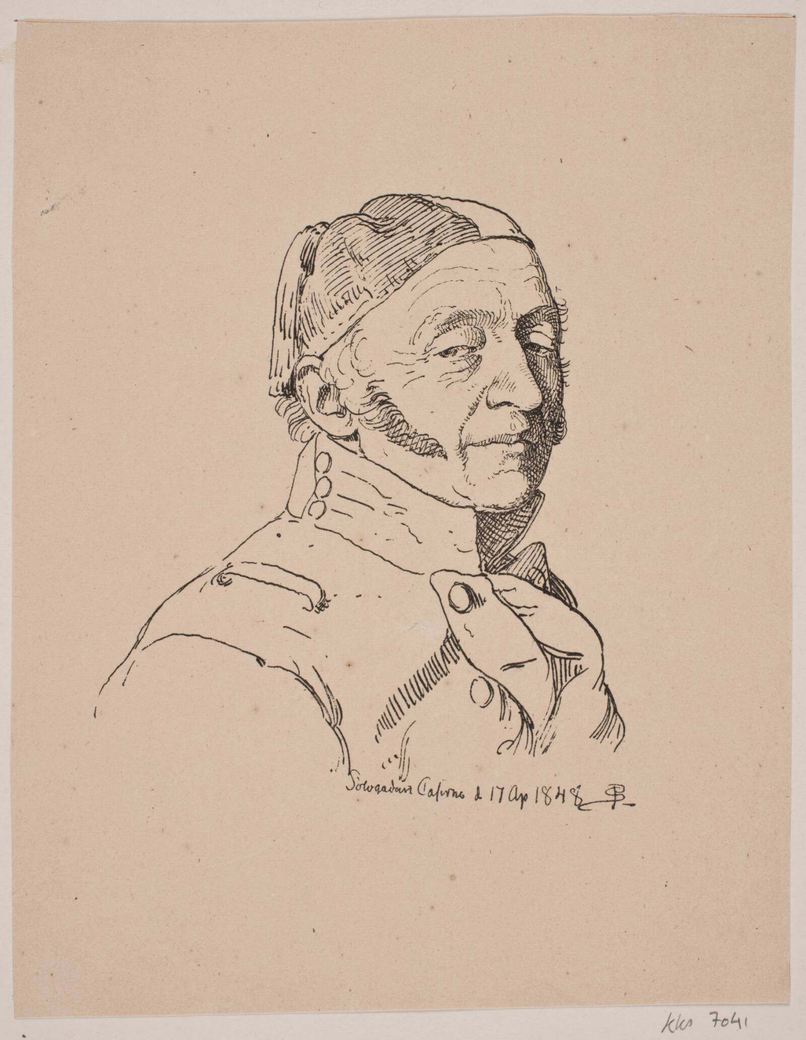 Major Blom, P.C. Skovgaard, 1848