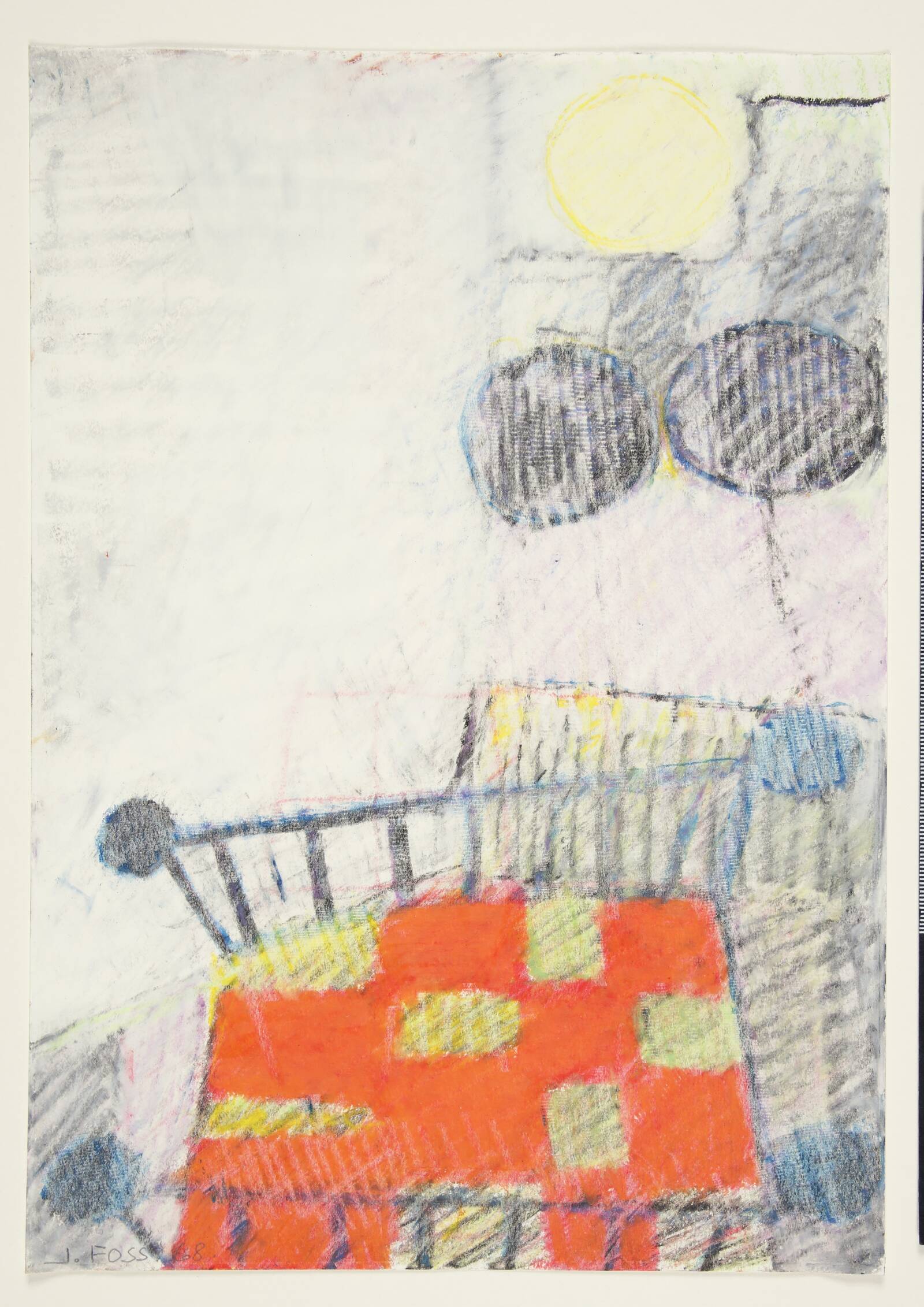 Interiør. Spanien, Johanne Foss, 1968