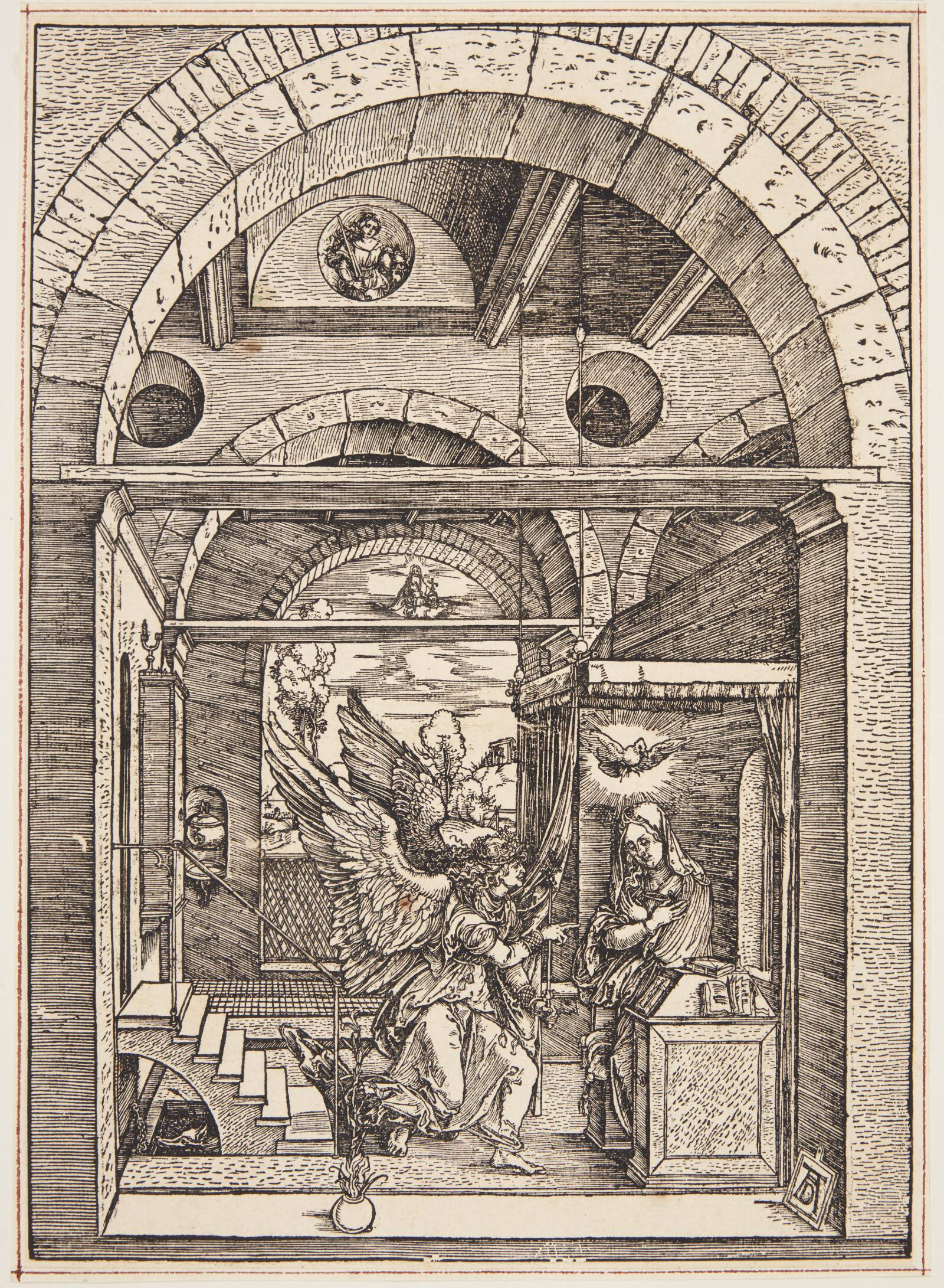 Forkyndelsen, Albrecht Dürer, 1501-1504
