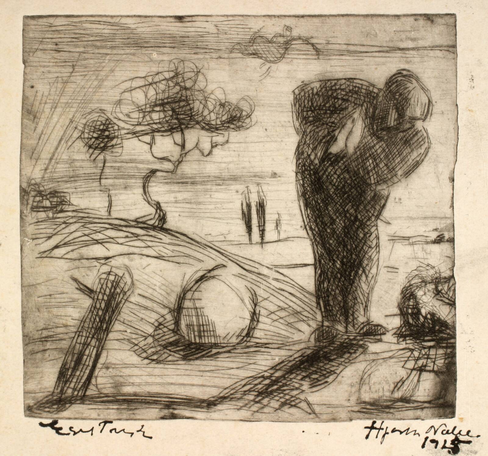 Natten, Søren Hjorth Nielsen, 1925
