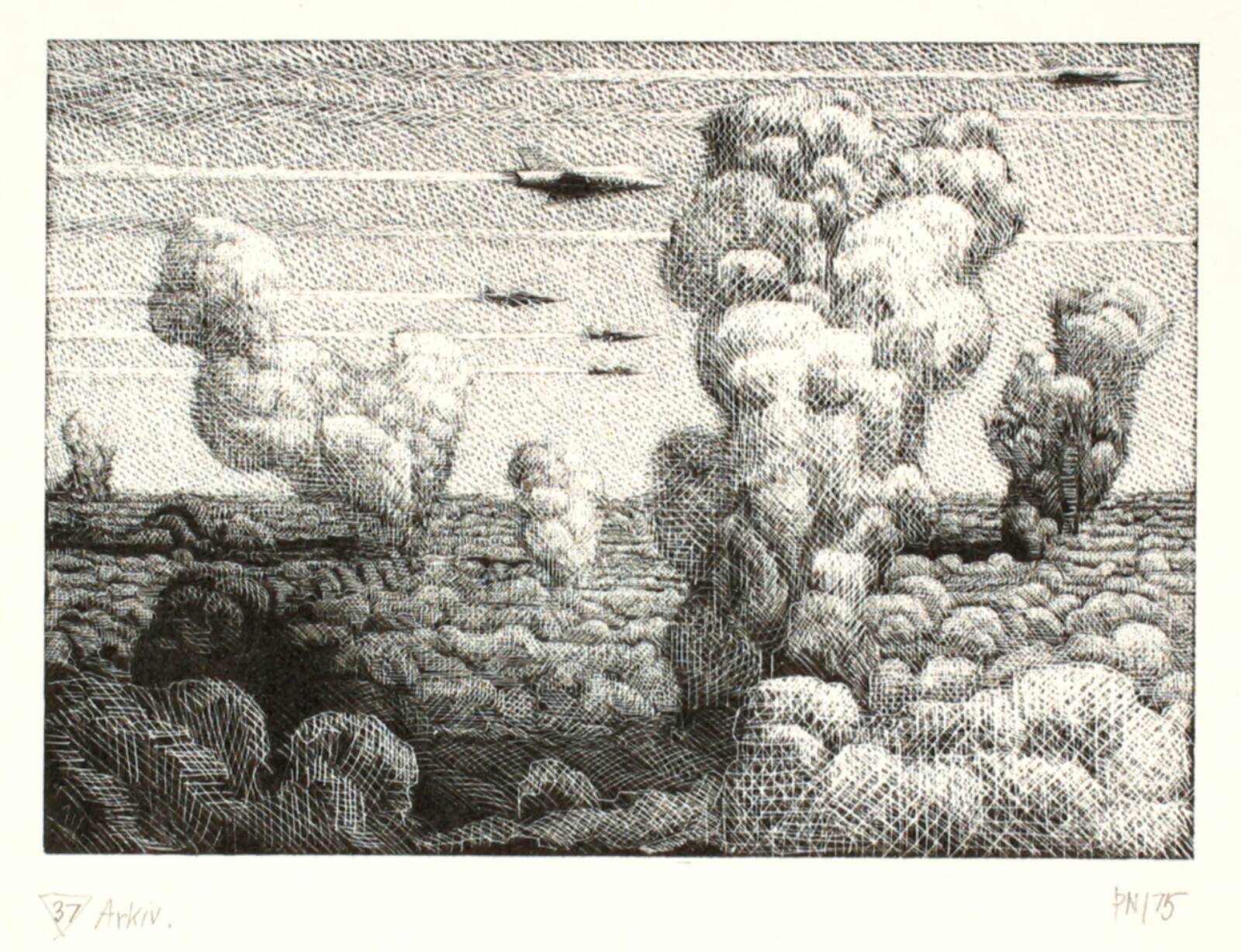 Timebog, Palle Nielsen, 1975