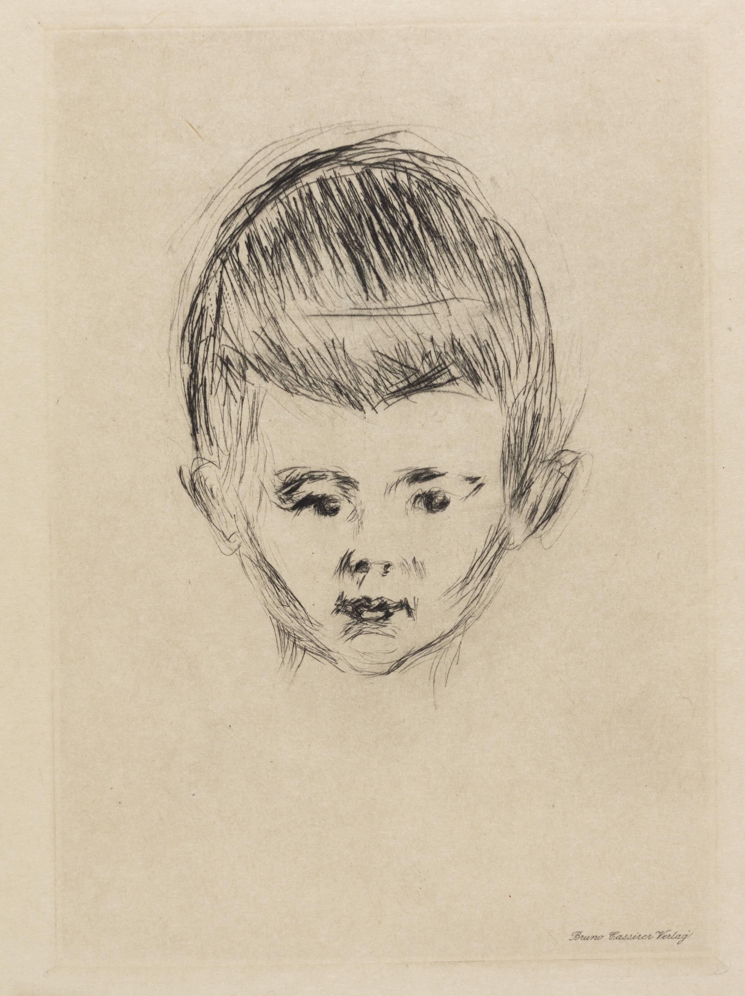 Andreas Schwarz, Edvard Munch, 1906