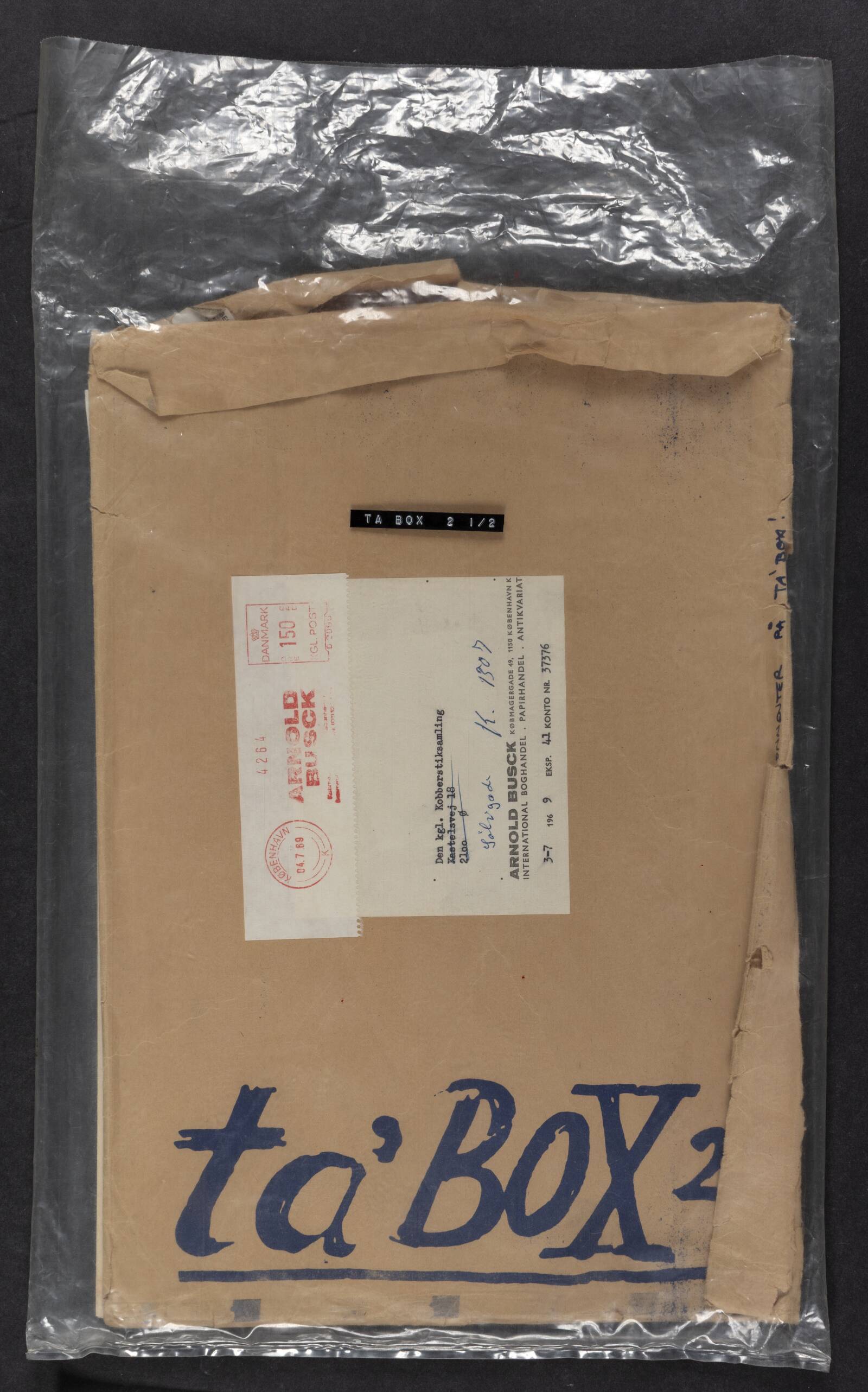 Ta' Box nr. 2 1/2, Eks-Skolen, 1969