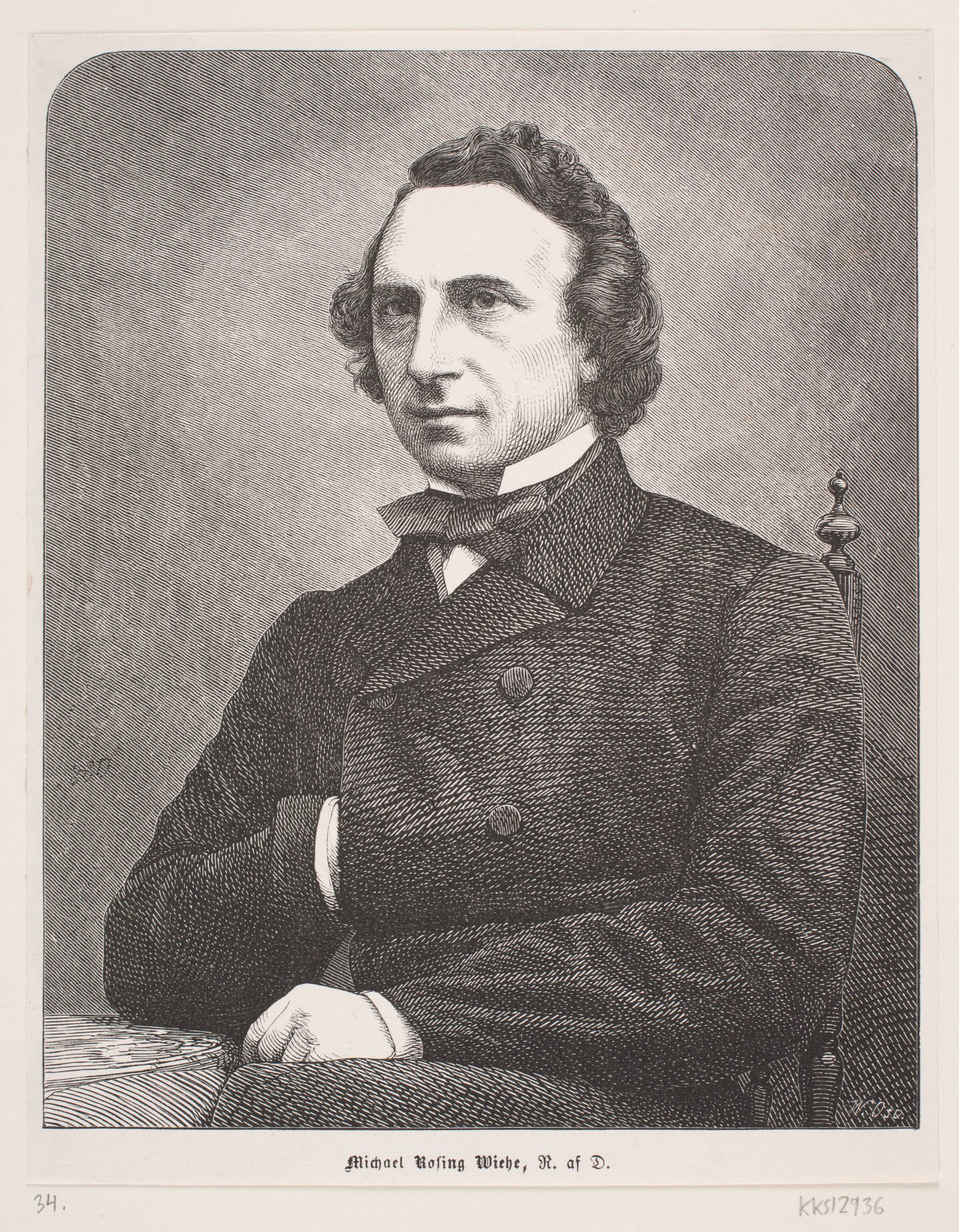 Michael Rosing Wiehe, Franz Wilhelm Obermann, 1830-1896